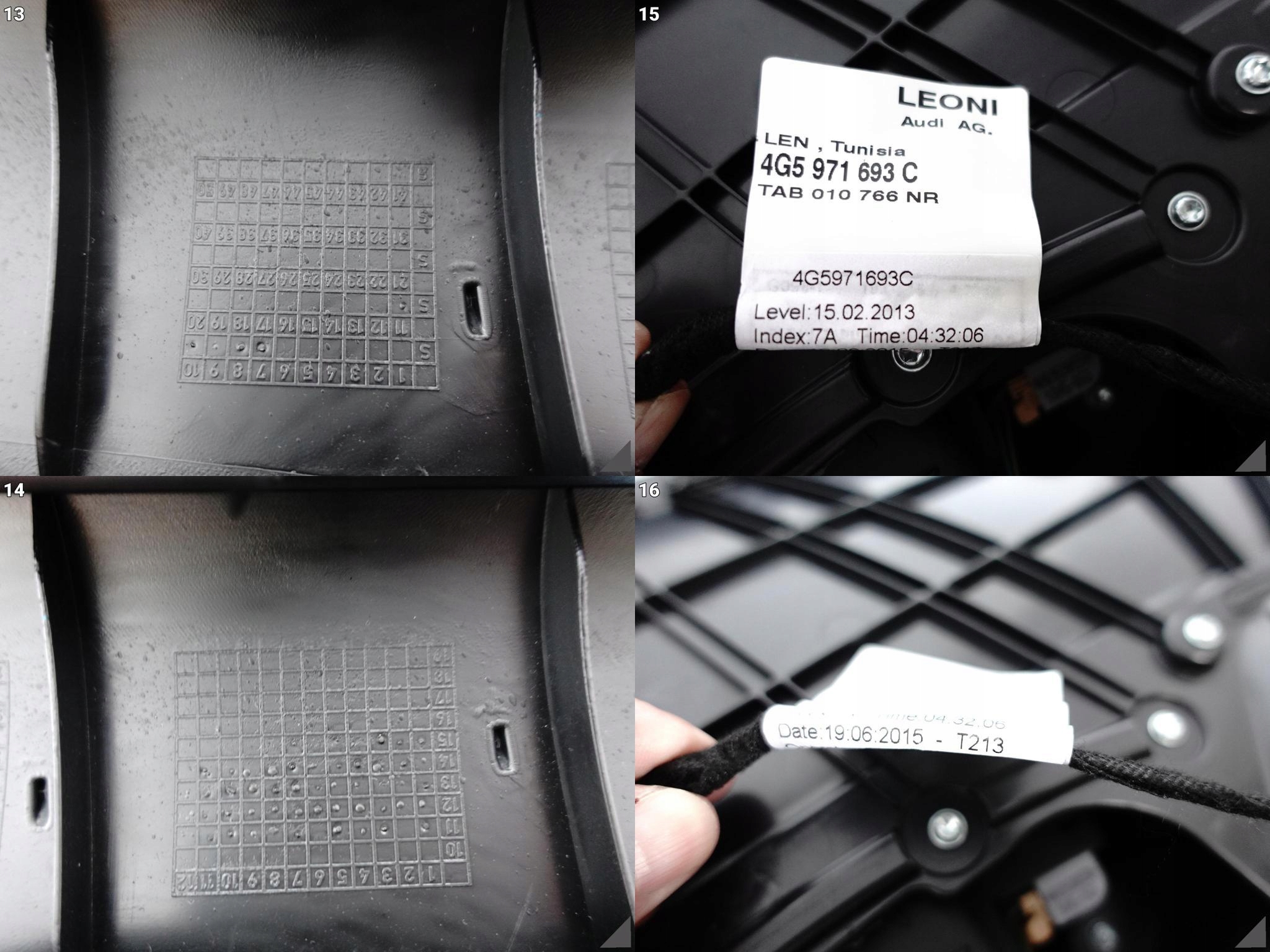 AUDI A6 S6 4G0 C7 14-18 LIFT TAPICERKA BOCZEK DRZWI PRAWA TYŁ AUDI A6 S6 4G0 C7 14-18 LIFT TAPICERKA BOCZEK DRZWI PRAWA TYŁ - obrazek 11