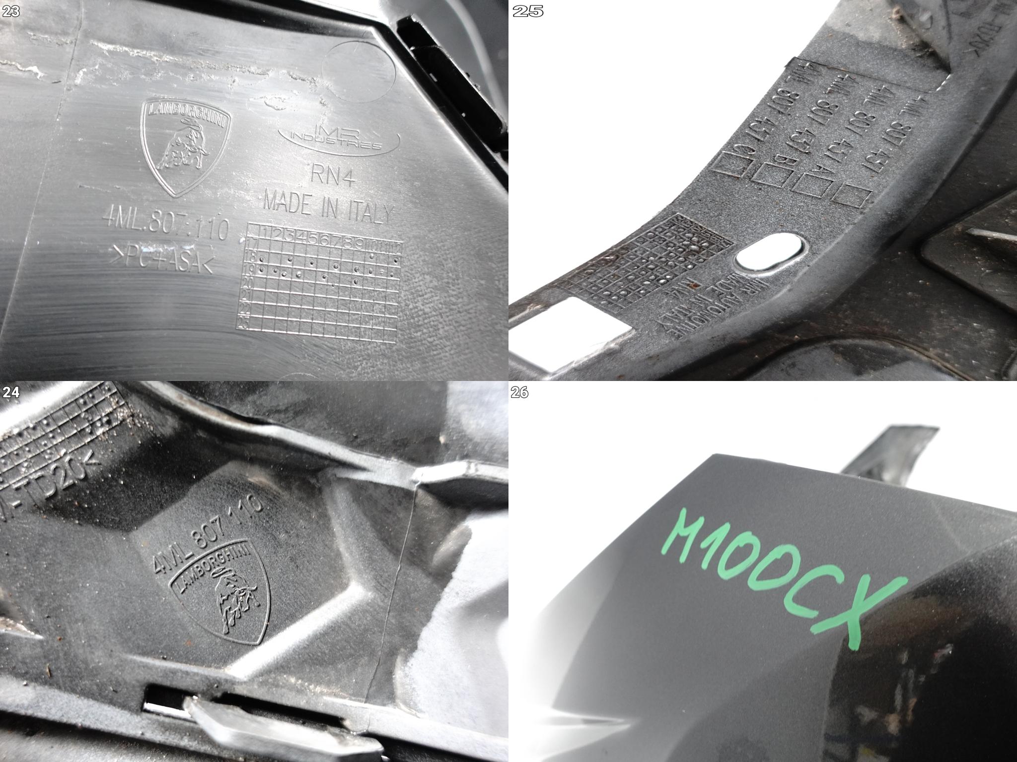 LAMBORGHINI URUS 4ML 18-23 ZDERZAK SPOILER ATRAPA PRZÓD *SPRYSKI/PDC* LAMBORGHINI URUS 4ML 18-23 ZDERZAK SPOILER ATRAPA PRZÓD *SPRYSKI/PDC* - obrazek 15