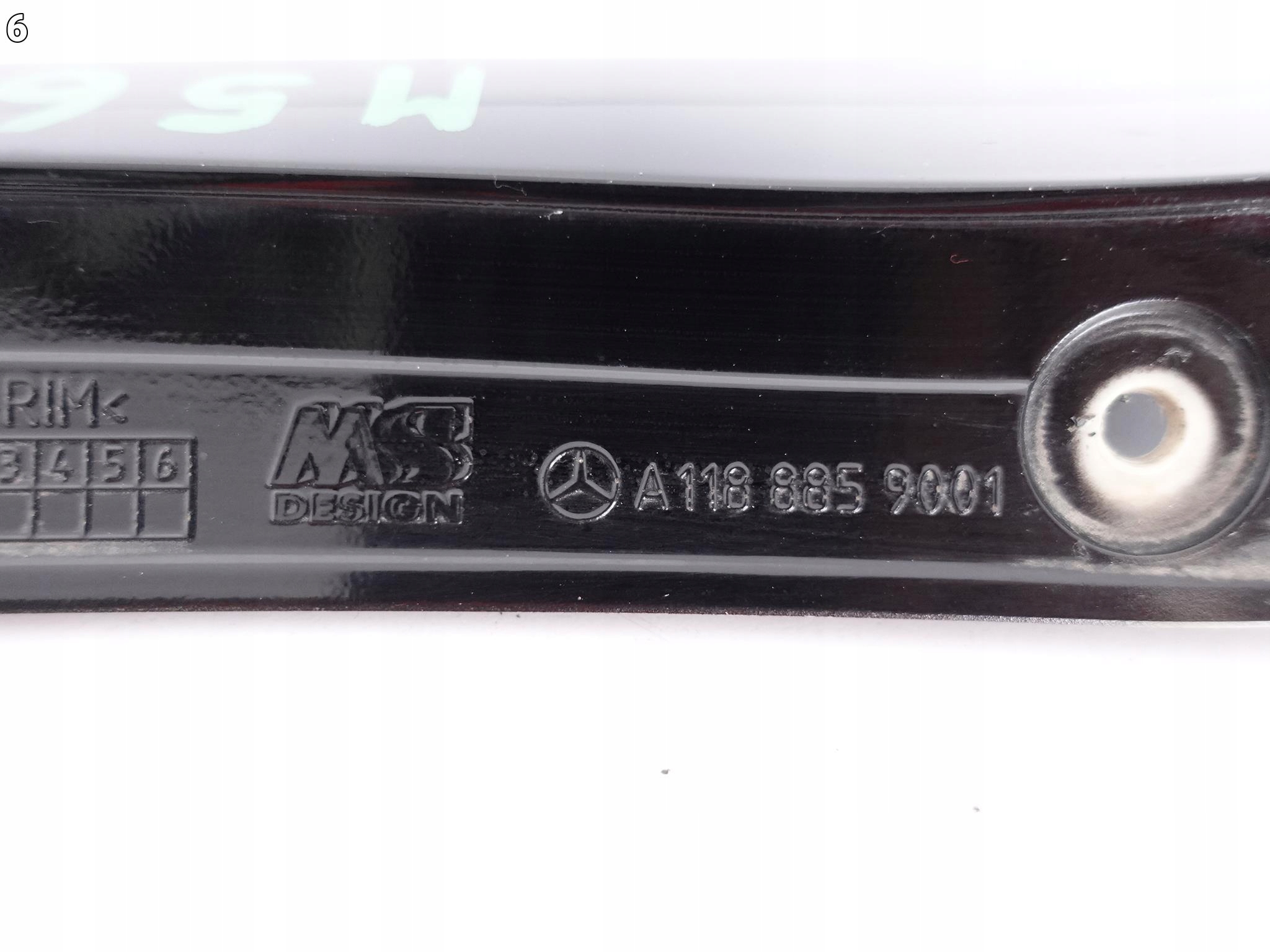 MERCEDES CLA C118 45 AMG 19- SPOILER LISTWA PRAWA MERCEDES CLA C118 45 AMG 19- SPOILER LISTWA PRAWA - obrazek 7