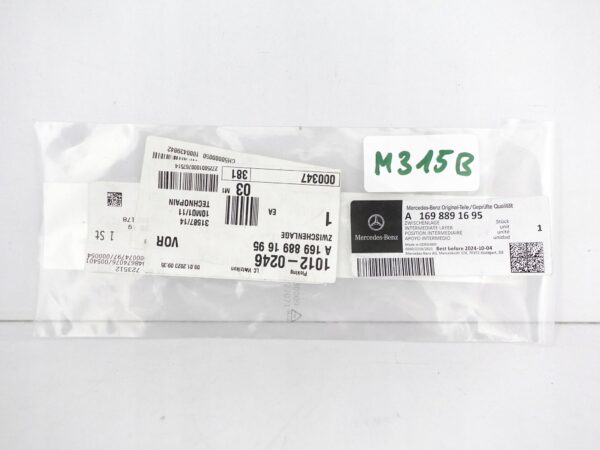 MERCEDES A-KLASA W169 LIFT 08-12 OSŁONA USZCZELKA BŁOTNIKA PRAWA PRZÓD NOWA