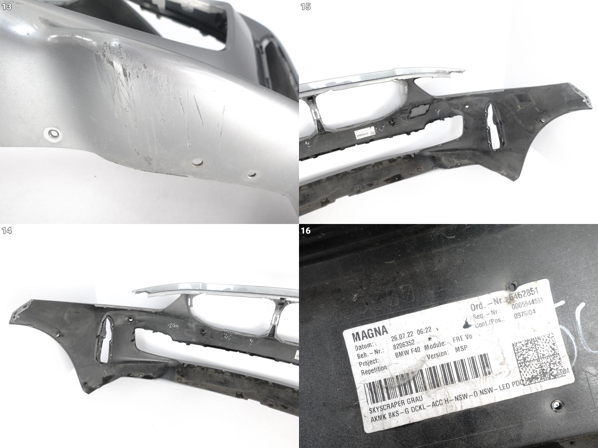 BMW 1 F40 19- M-PAKIET ZDERZAK PRZÓD *6xPDC* BMW 1 F40 19- M-PAKIET ZDERZAK PRZÓD *6xPDC* - obrazek 11
