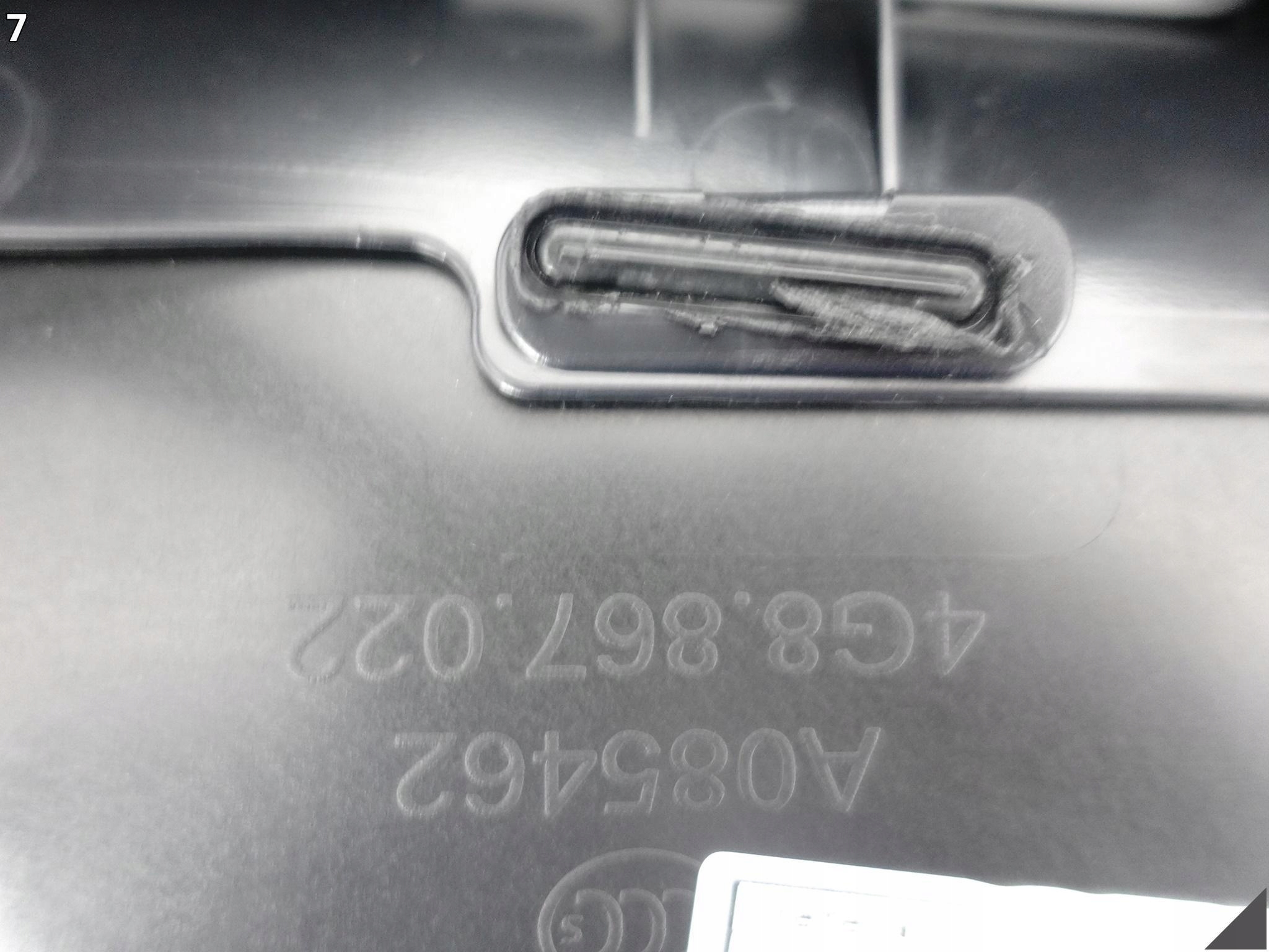 AUDI RS7 S7 A7 4G8 C7 10-18 TAPICERKA BOCZEK DRZWI PRAWA PRZÓD EXCLUSIVE AUDI RS7 S7 A7 4G8 C7 10-18 TAPICERKA BOCZEK DRZWI PRAWA PRZÓD EXCLUSIVE - obrazek 8