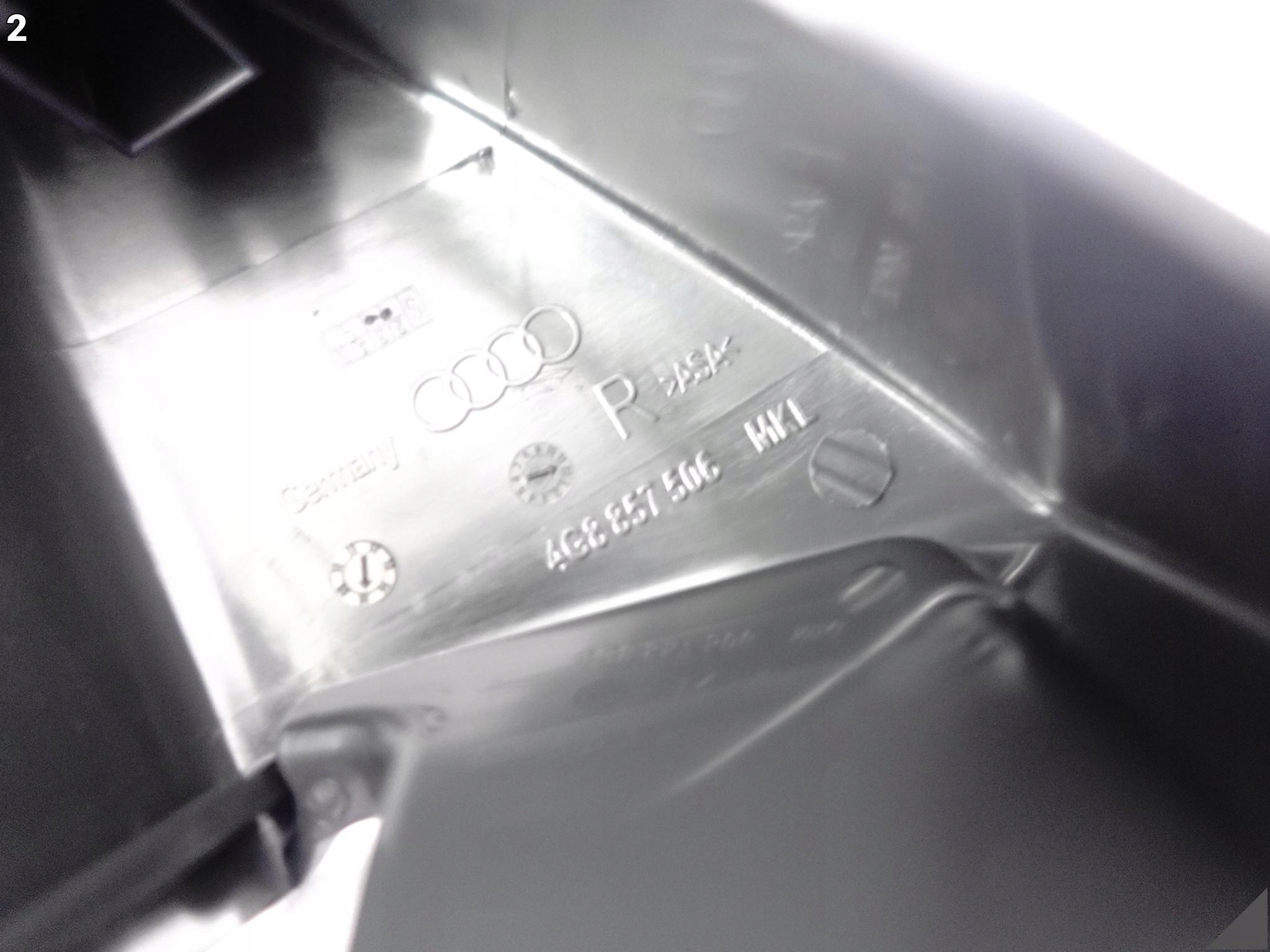 AUDI RS7 S7 A7 4G8 C7 LIFT 10-18 OSŁONA LUSTERKA PRAWA PRZÓD NAROŻNA 4PK AUDI RS7 S7 A7 4G8 C7 LIFT 10-18 OSŁONA LUSTERKA PRAWA PRZÓD NAROŻNA 4PK - obrazek 3