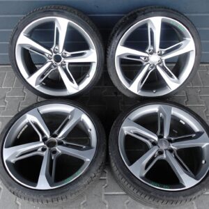 AUDI RS7 S7 A7 4G8 FELGI + OPONY 9Jx21 ET35 CONTINENTAL 275/30 16 ROK 7,4MM AUDI RS7 S7 A7 4G8 FELGI + OPONY 9Jx21 ET35 CONTINENTAL 275/30 16 ROK 7,4MM