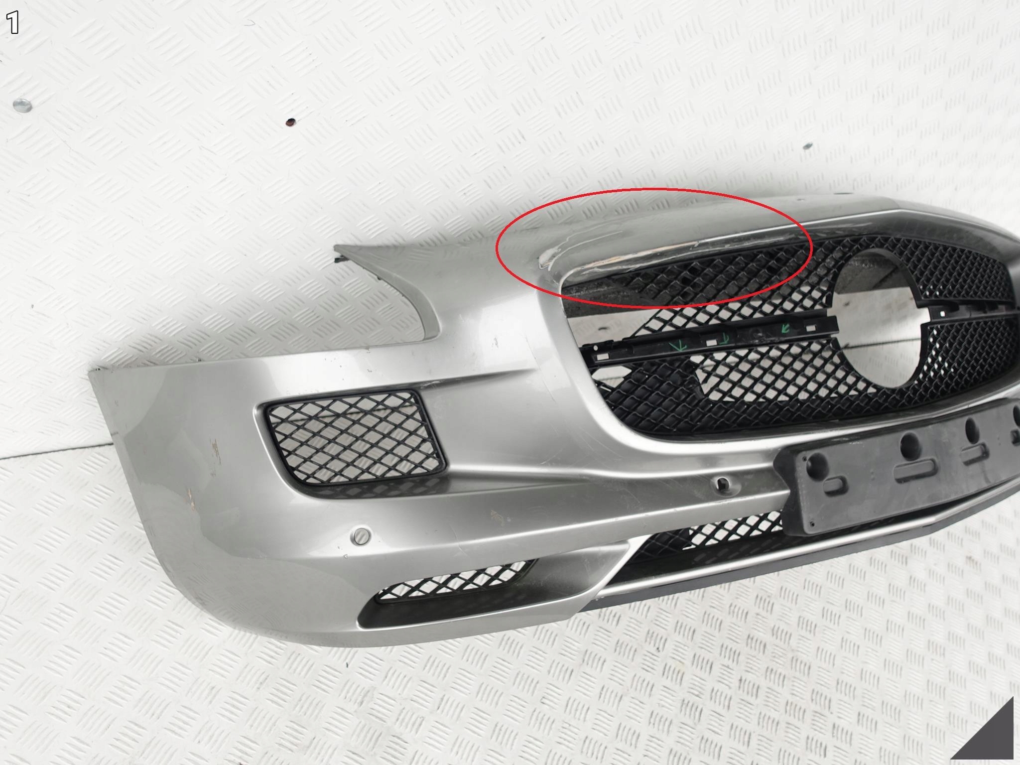MERCEDES SLS AMG C197 R197 10-14 ŚLIZGI+ZDERZAK MERCEDES SLS AMG C197 R197 10-14 ŚLIZGI+ZDERZAK - obrazek 2