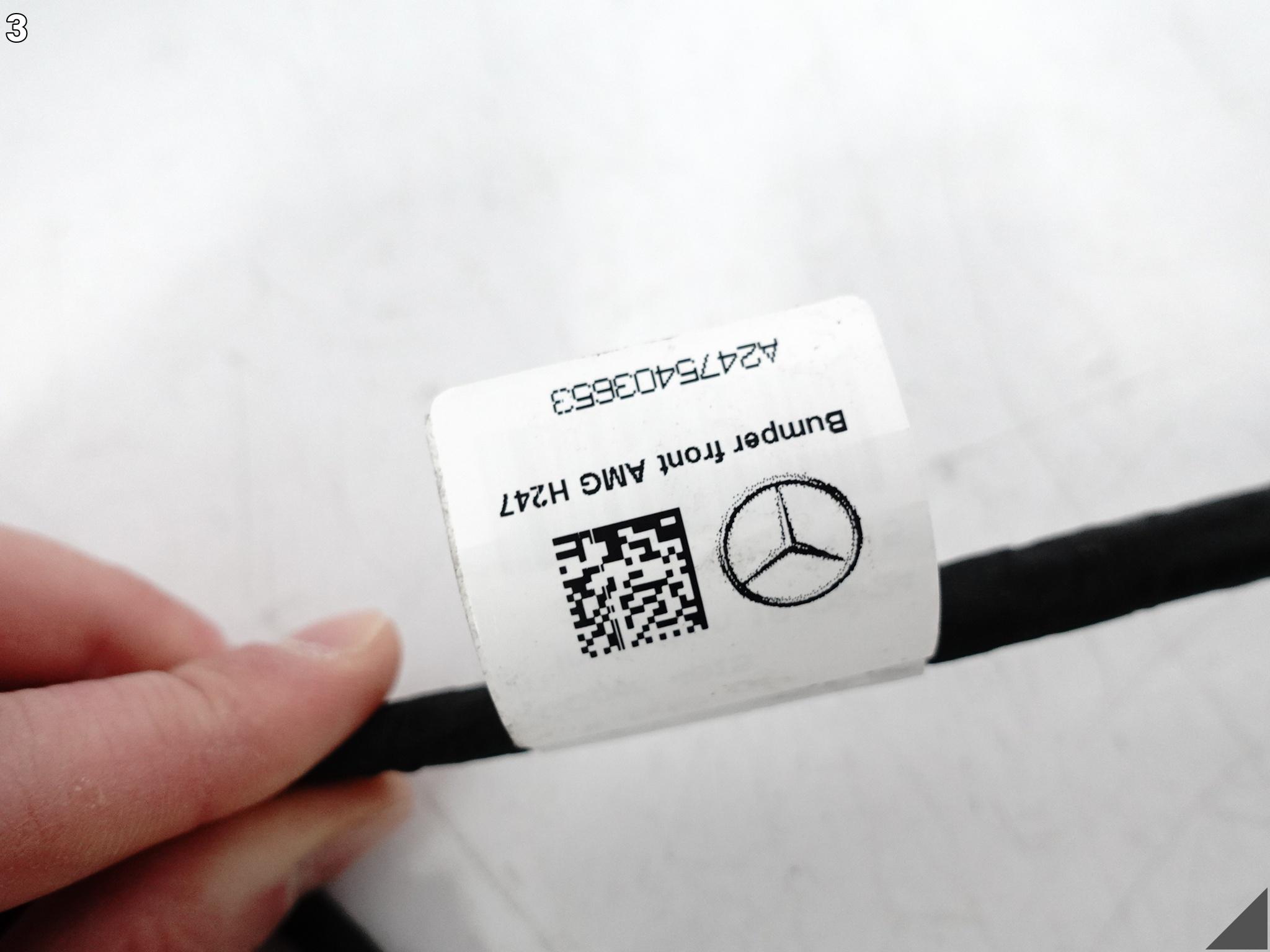 MERCEDES GLA 35 H247 AMG LIFT MOPF 23- ZDERZAK INSTALACJA WIĄZKA PDC PRZÓD MERCEDES GLA 35 H247 AMG LIFT MOPF 23- ZDERZAK INSTALACJA WIĄZKA PDC PRZÓD - obrazek 4