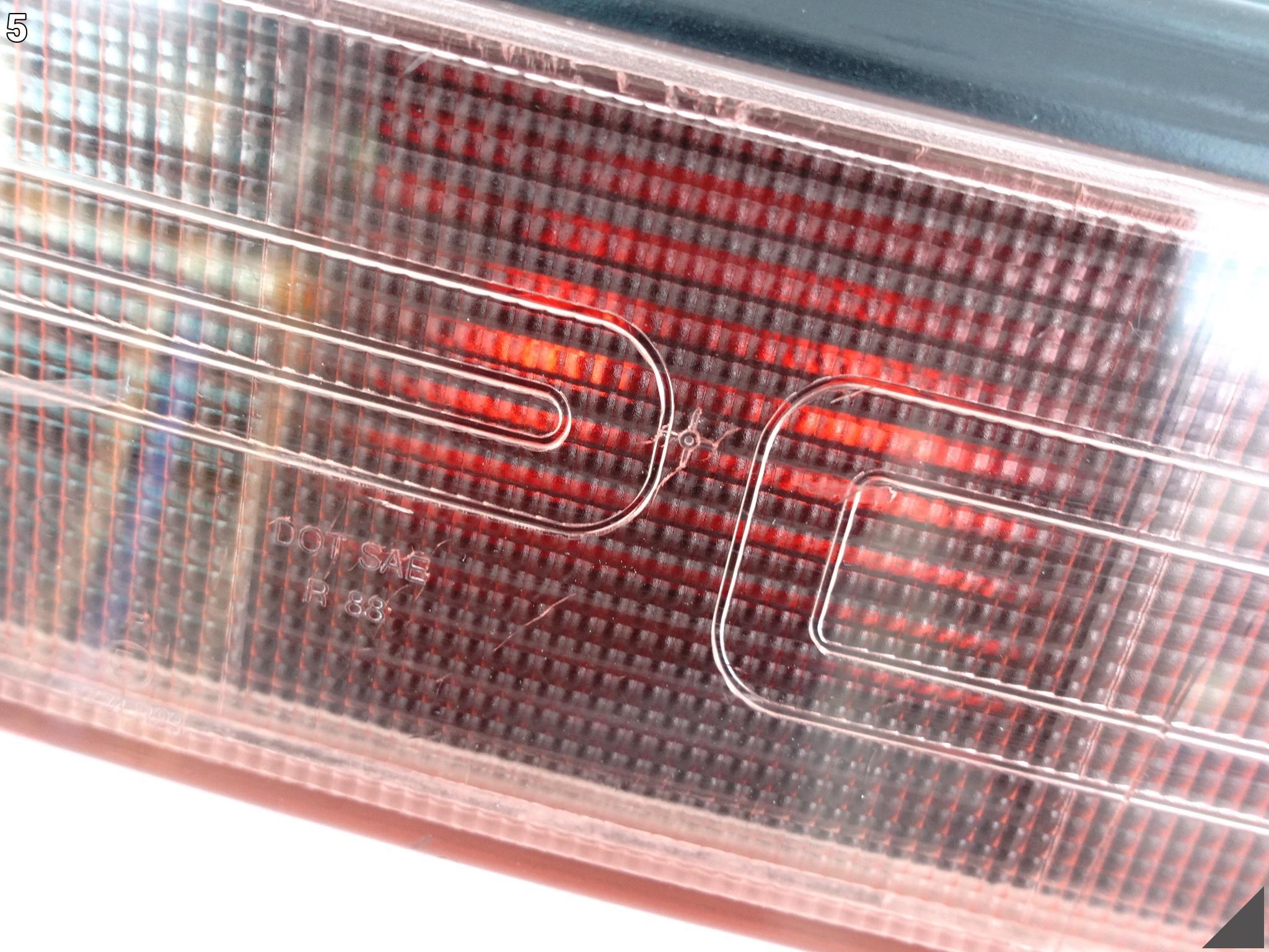 PORSCHE 911 964 1989-1994 ŚWIATŁO BLENDA LAMPA ŚRODKOWA TYŁ EUROPA PORSCHE 911 964 1989-1994 ŚWIATŁO BLENDA LAMPA ŚRODKOWA TYŁ EUROPA - obrazek 6