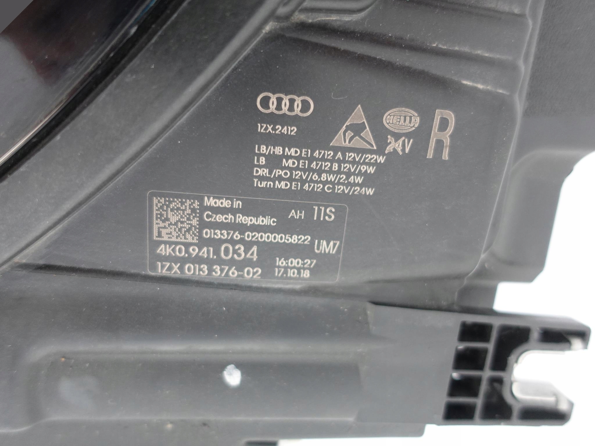 AUDI S6 A6 C8 4K0 18- LAMPA+MODUŁ FULL LED EUROPA AUDI S6 A6 C8 4K0 18- LAMPA+MODUŁ FULL LED EUROPA - obrazek 11