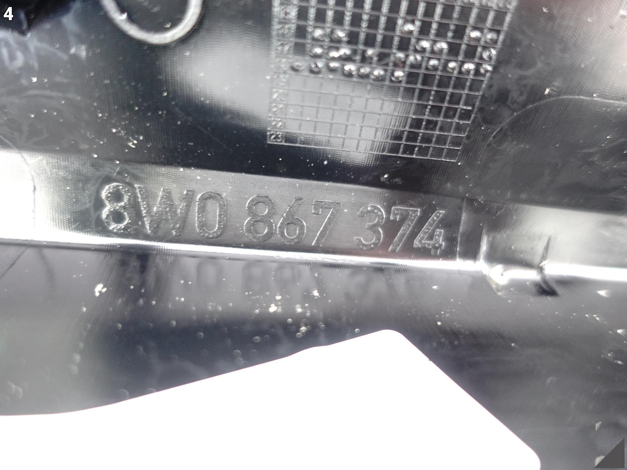 AUDI A4 S4 8W0 A5 S5 8W6 PODŁOKIETNIK UCHWYT DRZWI PRAWYCH TYŁ NUGAT BRAUN AUDI A4 S4 8W0 A5 S5 8W6 PODŁOKIETNIK UCHWYT DRZWI PRAWYCH TYŁ NUGAT BRAUN - obrazek 5