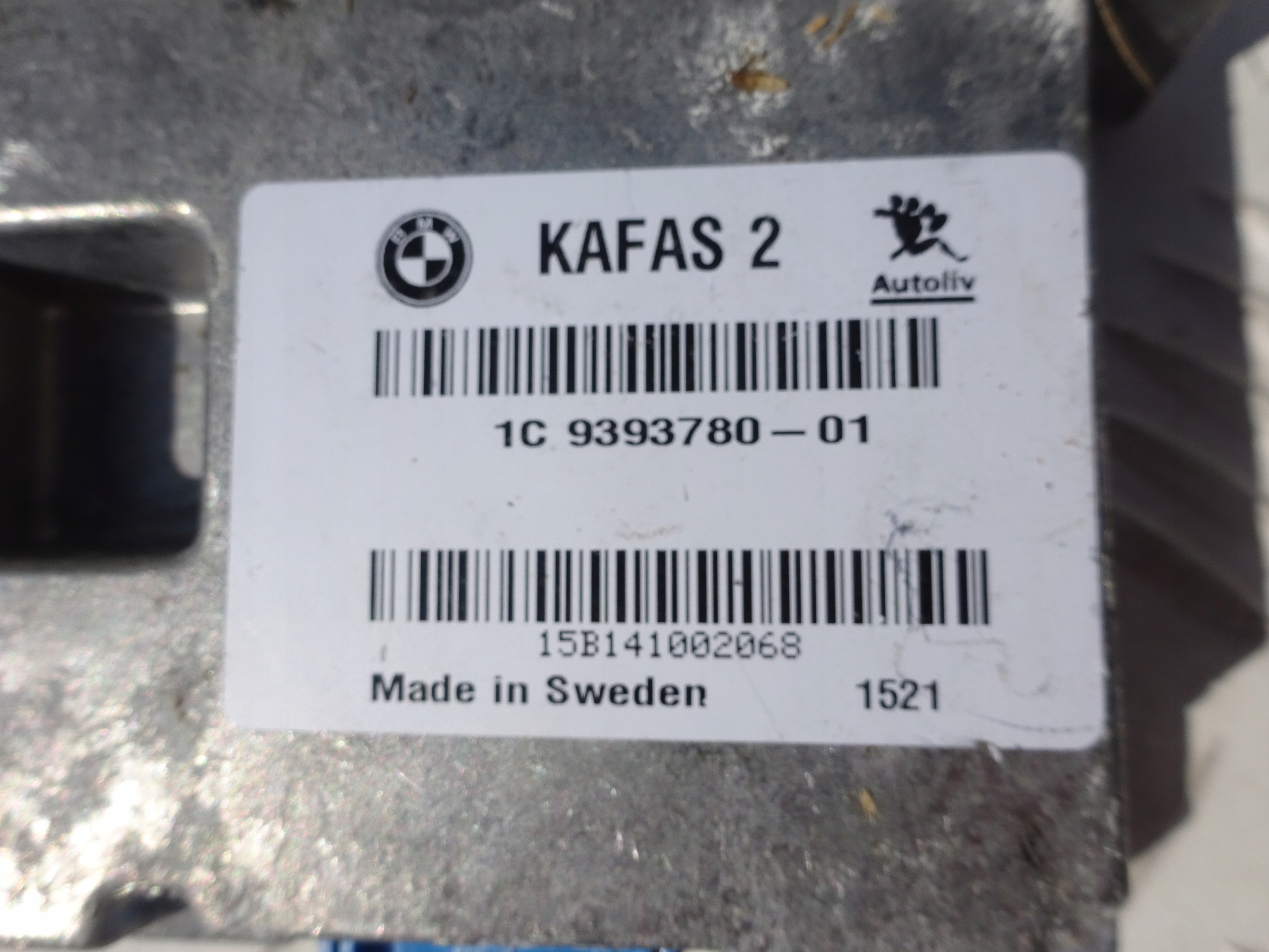 BMW AUTOLIV STEROWNIK KAMERY KAFAS 2 66519393780 BMW AUTOLIV STEROWNIK KAMERY KAFAS 2 66519393780 - obrazek 2