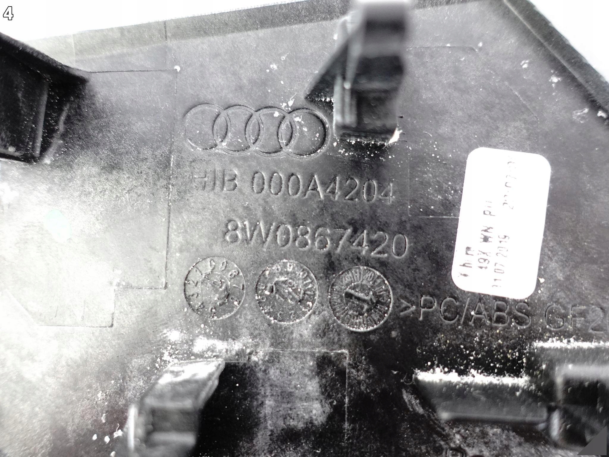 AUDI A4 S4 8W0 A5 S5 8W6 B9 LISTWA DEKOR DRZWI PRAWA TYŁ DREWNO ORZECH LE2 AUDI A4 S4 8W0 A5 S5 8W6 B9 LISTWA DEKOR DRZWI PRAWA TYŁ DREWNO ORZECH LE2 - obrazek 5