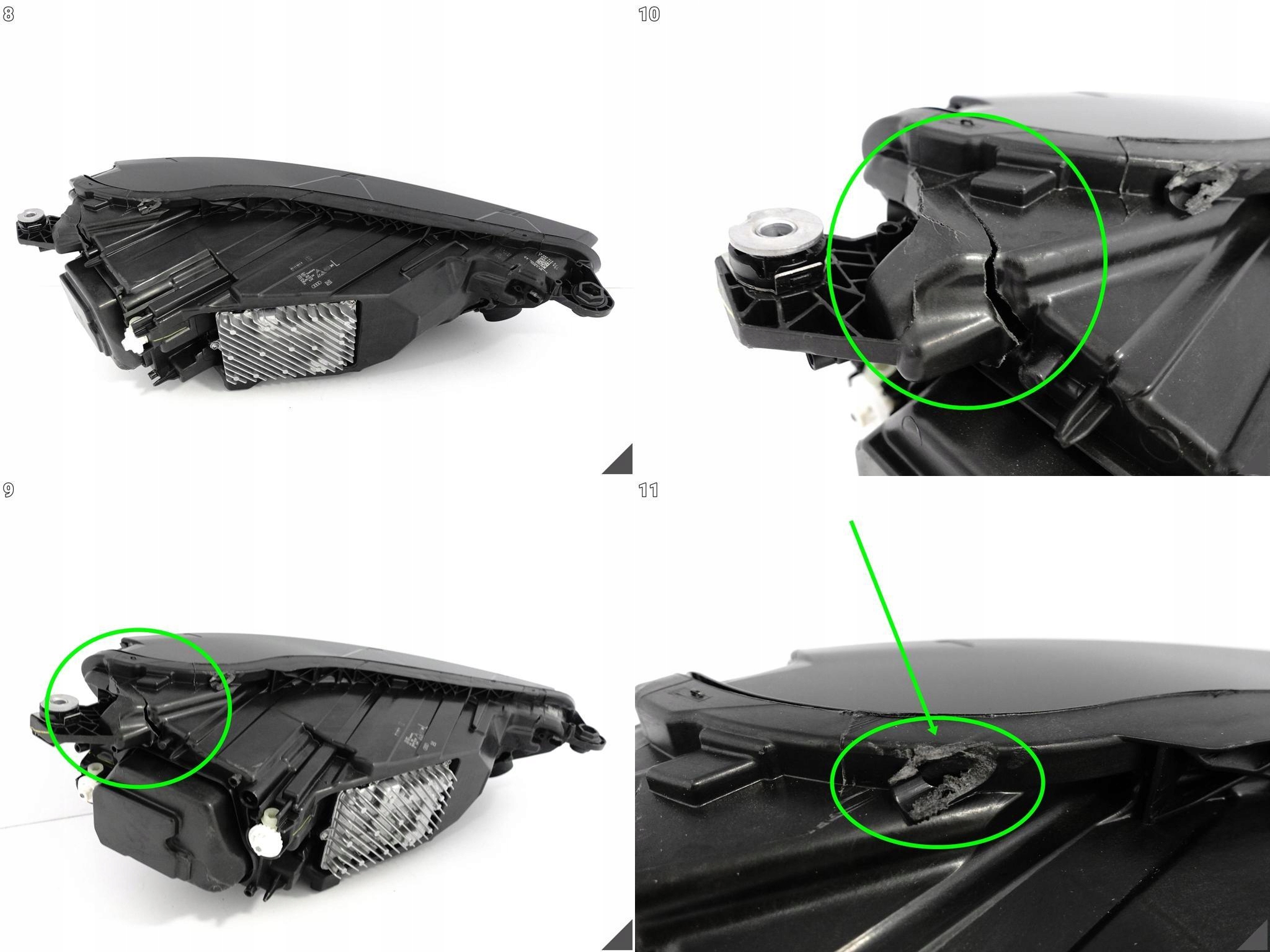 AUDI Q5 SQ5 II 80A FY LIFT 21- MATRIX FULL LED LAMPA LEWA PRZÓD EU *035J* AUDI Q5 SQ5 II 80A FY LIFT 21- MATRIX FULL LED LAMPA LEWA PRZÓD EU *035J* - obrazek 9