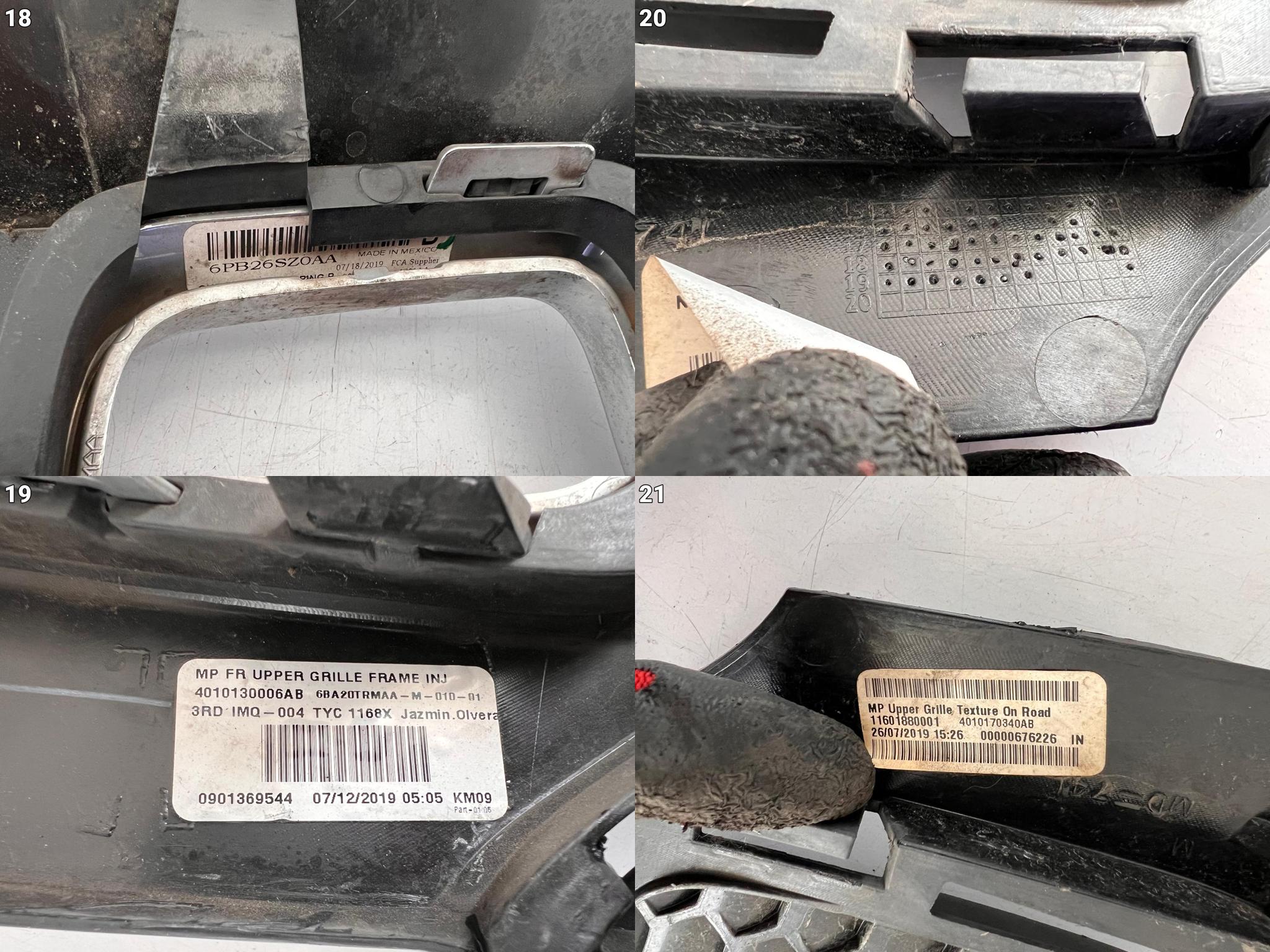 JEEP COMPASS II 2 16-20 GRILL ATRAPA KRATKA W ZDERZAK PRZÓD JEEP COMPASS II 2 16-20 GRILL ATRAPA KRATKA W ZDERZAK PRZÓD - obrazek 10