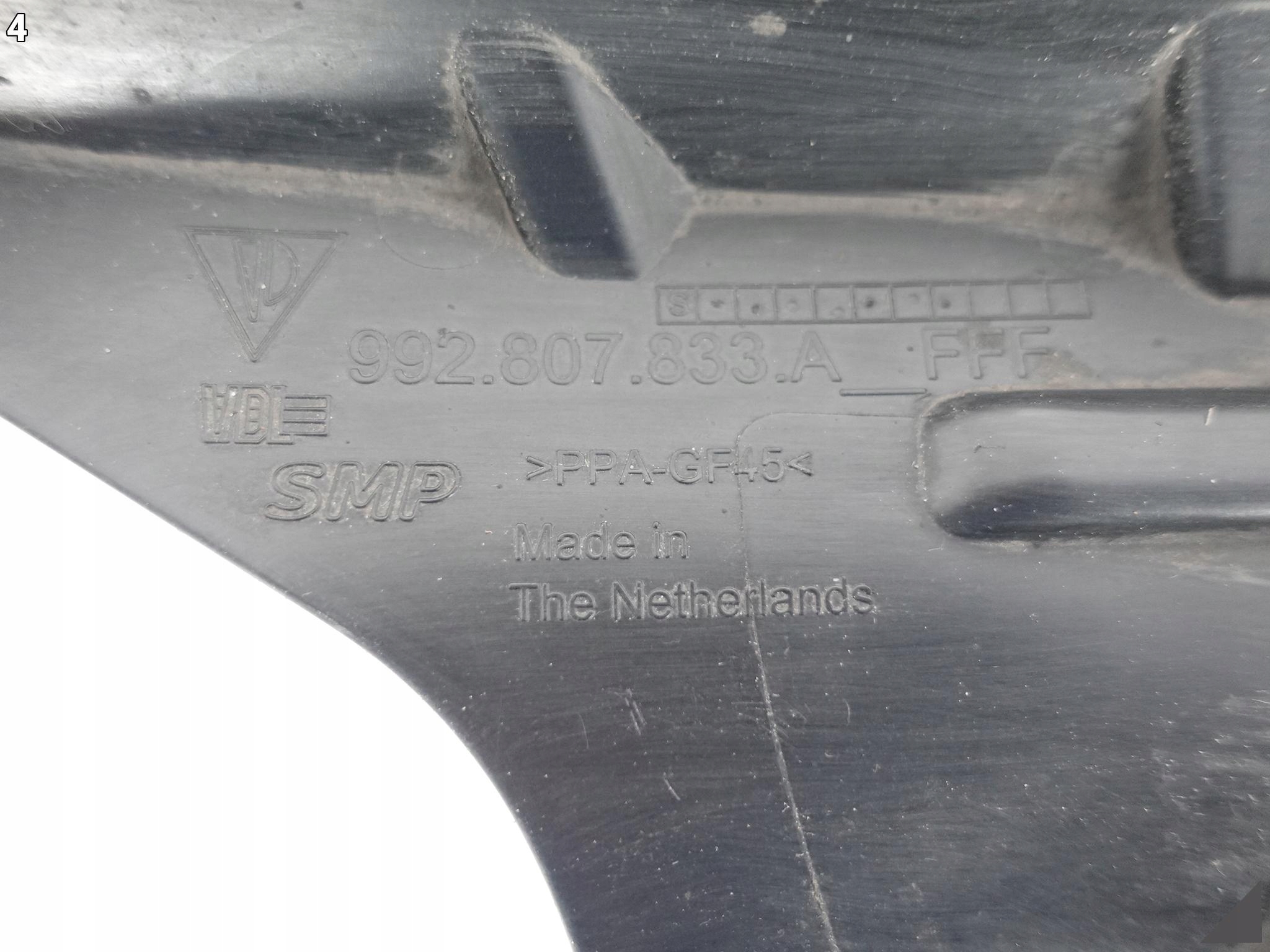 PORSCHE 992 19- OSŁONA RURY WYDECHOWEJ LEWA TYŁ PORSCHE 992 19- OSŁONA RURY WYDECHOWEJ LEWA TYŁ - obrazek 5