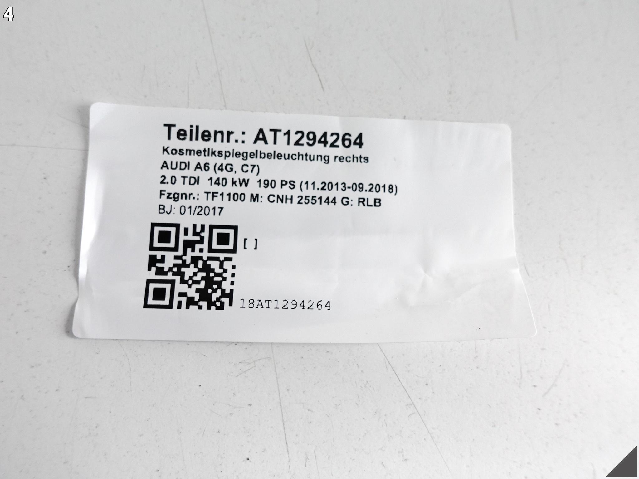 AUDI A6 S6 4G0 A7 S7 4G8 C7 A8 S8 4H0 OŚWIETLENIE KABINY LED LAMPKA AUDI A6 S6 4G0 A7 S7 4G8 C7 A8 S8 4H0 OŚWIETLENIE KABINY LED LAMPKA - obrazek 5