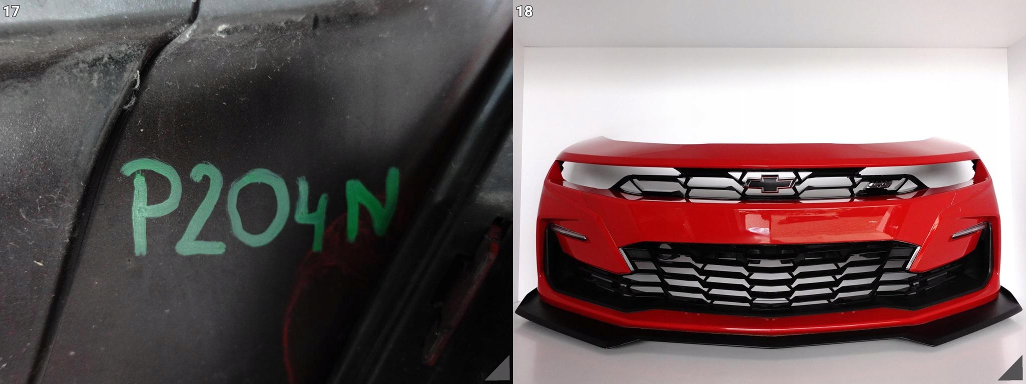 CHEVROLET CAMARO VI 6 SS 15-18 ZDERZAK KOMPLETNY CHEVROLET CAMARO VI 6 SS 15-18 ZDERZAK KOMPLETNY - obrazek 12