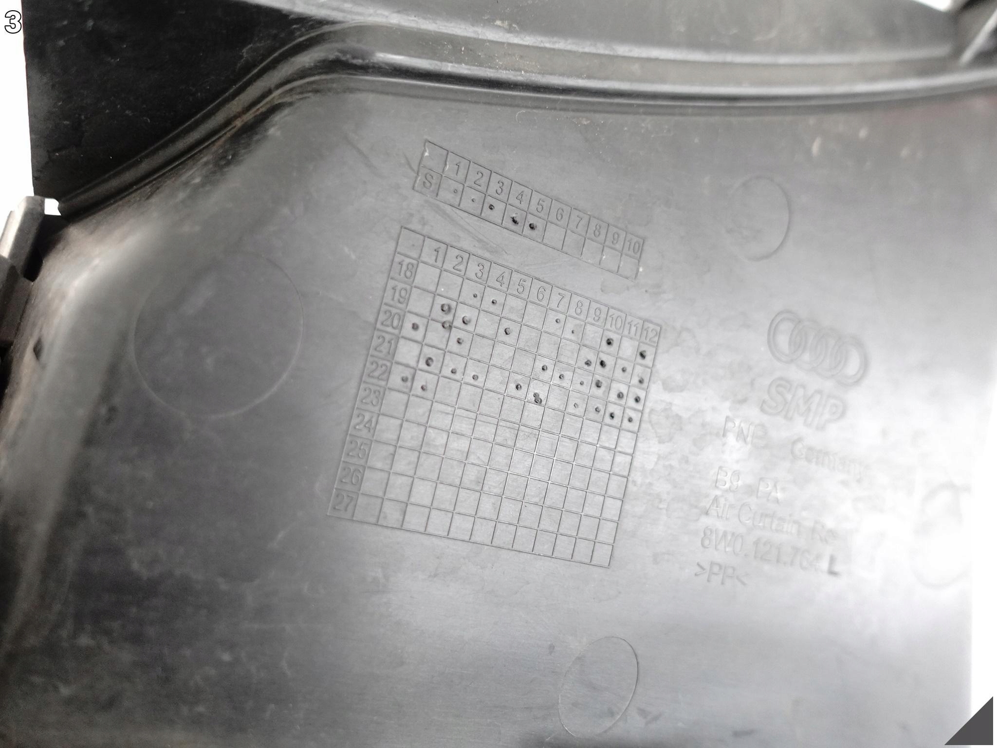 AUDI A4 B9 8W0 LIFT 19- ZWYKŁY BASIS WLOT KIEROWNICA POWIETRZA PRAWA PRZÓD AUDI A4 B9 8W0 LIFT 19- ZWYKŁY BASIS WLOT KIEROWNICA POWIETRZA PRAWA PRZÓD - obrazek 4