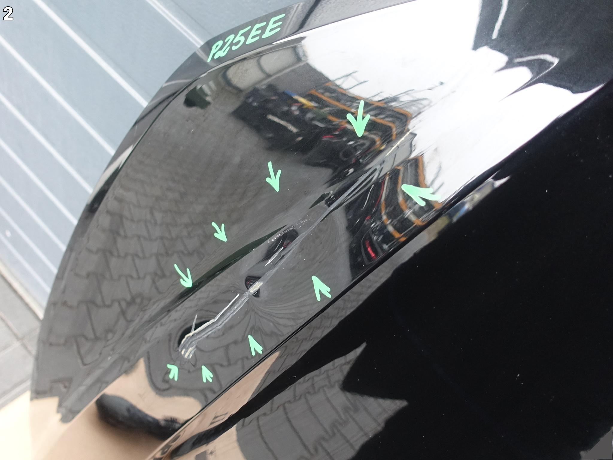 VW TOUAREG 3 III 760 761 CR7 18- MASKA POKRYWA SILNIKA BONNET HOOD PRZÓD VW TOUAREG 3 III 760 761 CR7 18- MASKA POKRYWA SILNIKA BONNET HOOD PRZÓD - obrazek 3