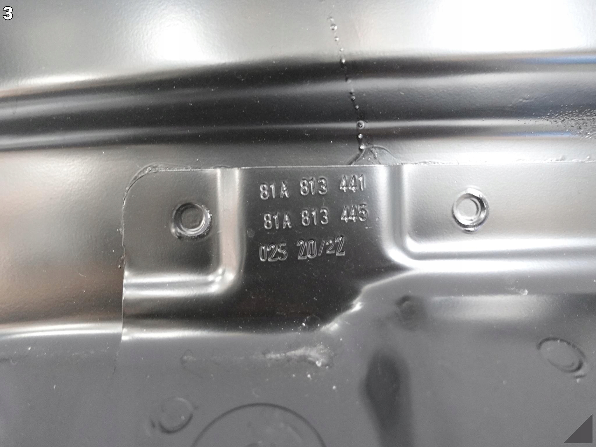 AUDI Q2 SQ2 81A 16- BAGAŻNIK PAS ŚCIANA TYŁ NOWA AUDI Q2 SQ2 81A 16- BAGAŻNIK PAS ŚCIANA TYŁ NOWA - obrazek 4