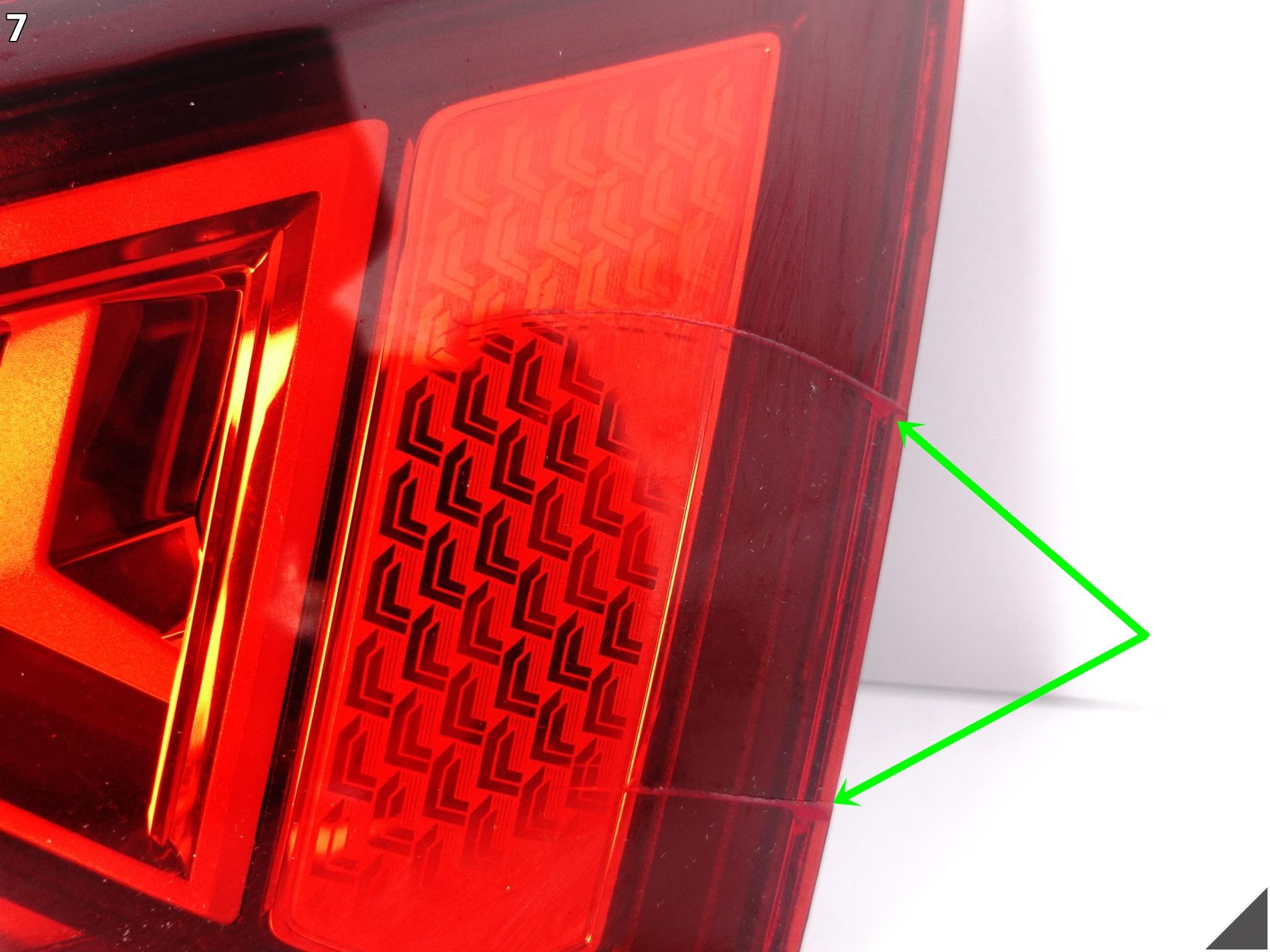 AUDI Q7 II 4M0 LIFT 19-24 LAMPA LED W KLAPĘ BAGAŻNIKA PRAWA TYŁ BASIC AUDI Q7 II 4M0 LIFT 19-24 LAMPA LED W KLAPĘ BAGAŻNIKA PRAWA TYŁ BASIC - obrazek 8