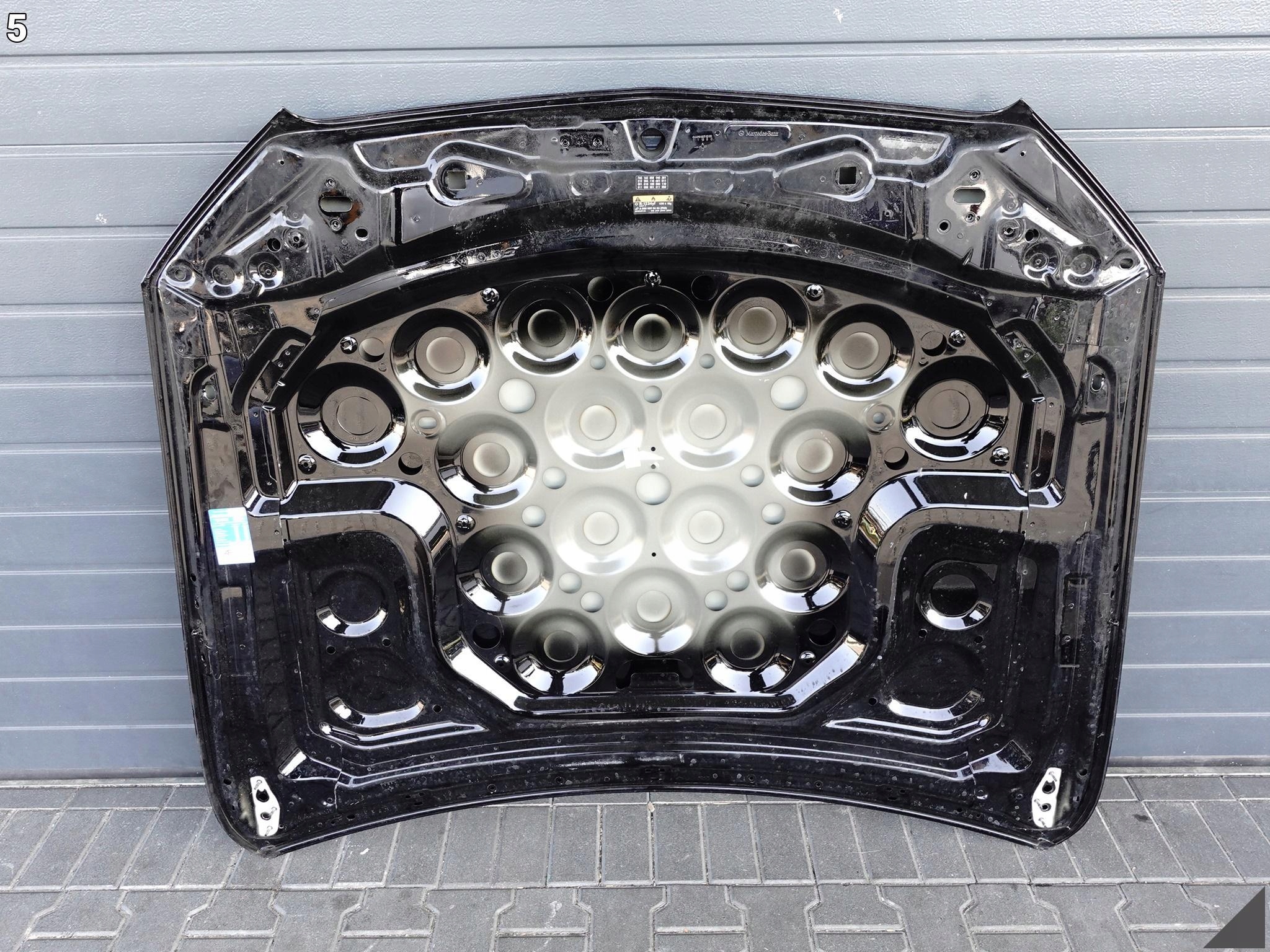 MERCEDES E-KLASA W213 S213 16-20 MASKA POKRYWA SILNIKA PRZÓD * GRAD * MERCEDES E-KLASA W213 S213 16-20 MASKA POKRYWA SILNIKA PRZÓD * GRAD * - obrazek 6