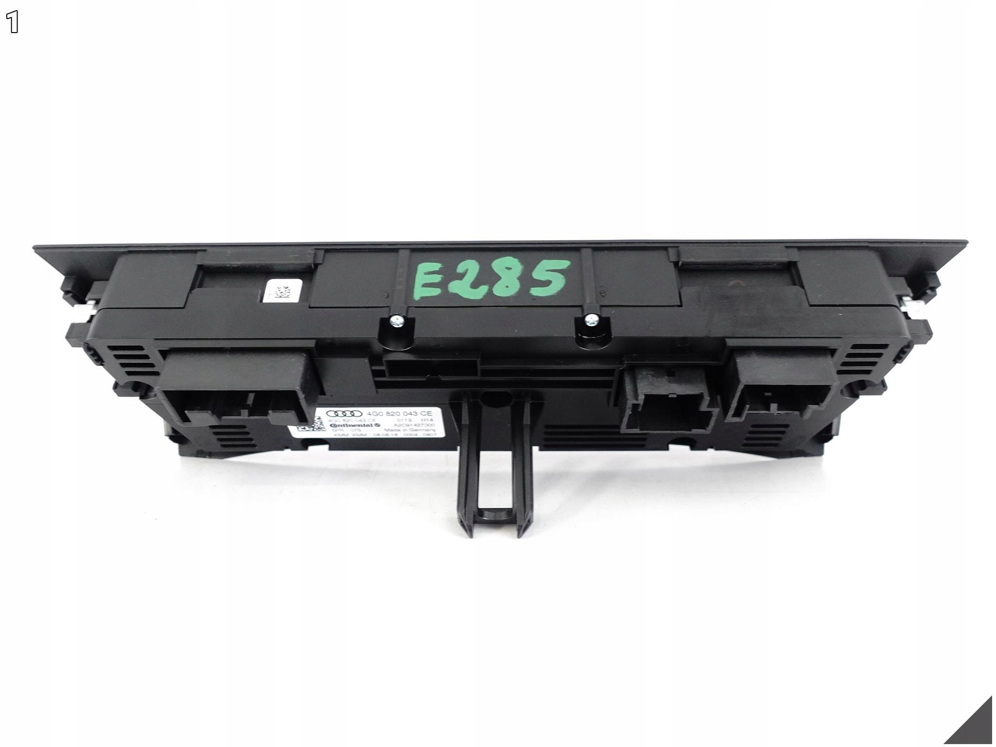 AUDI A6 S6 4G0 A7 S7 4G0 C7 LIFT 14-18 PANEL KLIMATYZACJI 4G0820043CE 36 KM AUDI A6 S6 4G0 A7 S7 4G0 C7 LIFT 14-18 PANEL KLIMATYZACJI 4G0820043CE 36 KM - obrazek 2