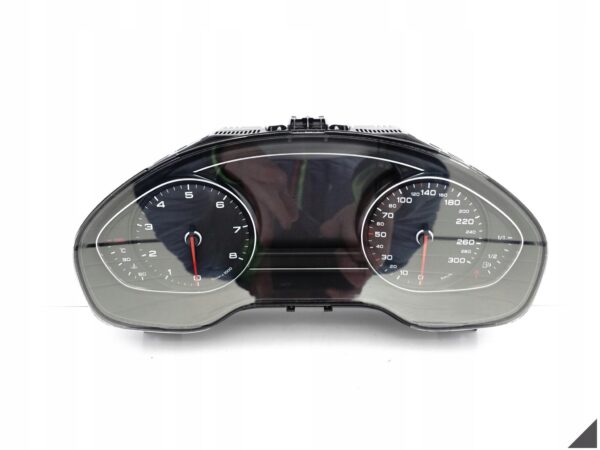 AUDI A8 S8 4H0 D4 LIFT 13-17 LICZNIK ZEGARY LIMUZYNA LONG 4.0 TFSI KM/H EU AUDI A8 S8 4H0 D4 LIFT 13-17 LICZNIK ZEGARY LIMUZYNA LONG 4.0 TFSI KM/H EU