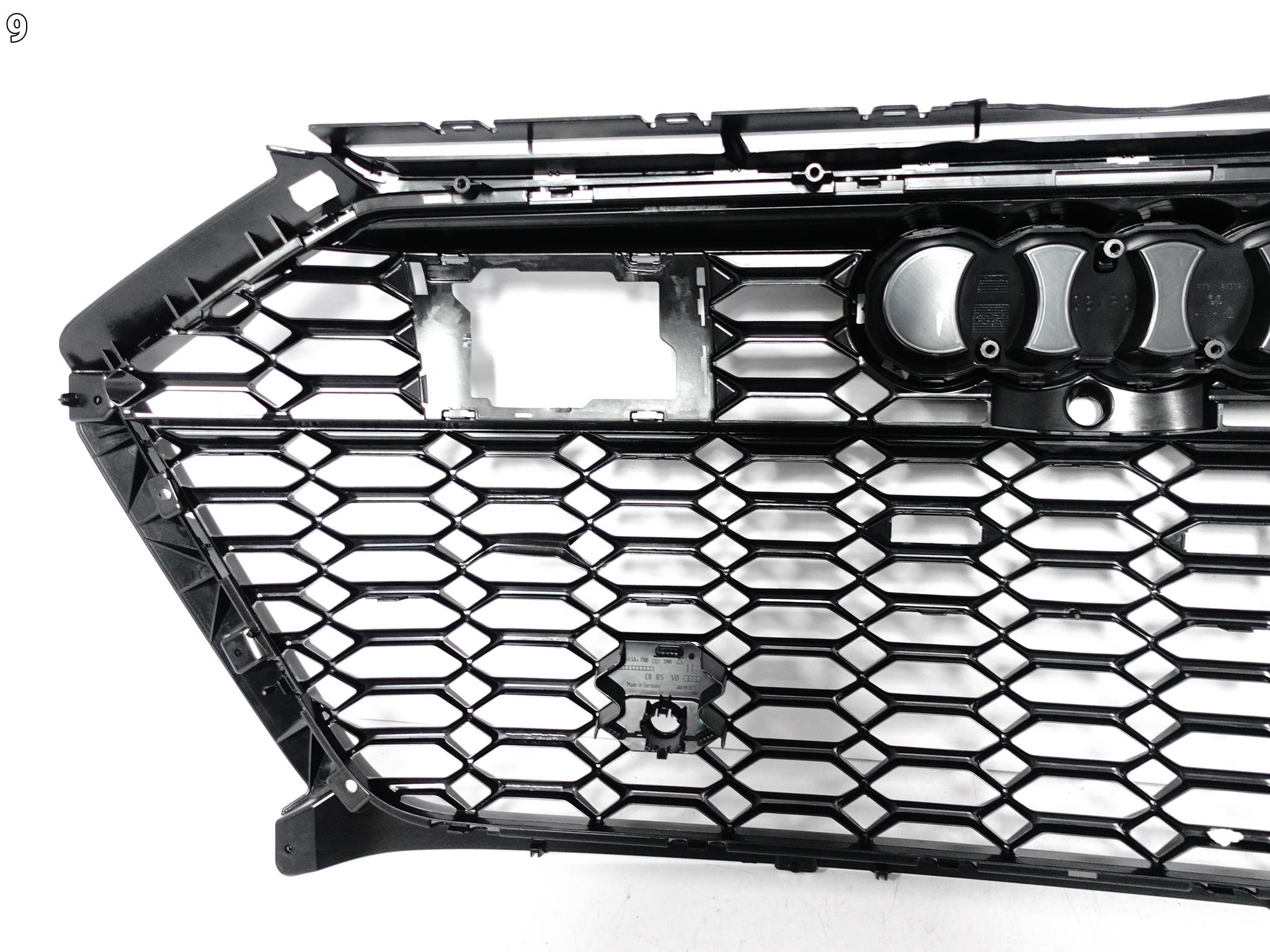 AUDI RS6 4K0 RS7 4K8 C8 19- GRILL ATRAPA KRATKA W ZDERZAK PRZÓD BLACK NIGHT AUDI RS6 4K0 RS7 4K8 C8 19- GRILL ATRAPA KRATKA W ZDERZAK PRZÓD BLACK NIGHT - obrazek 10