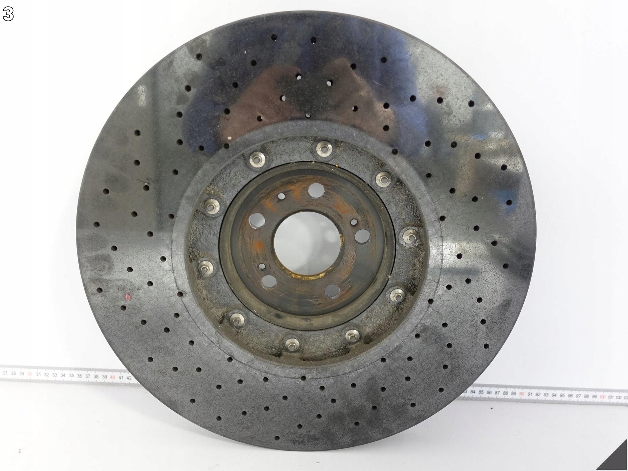 AUDI RS7 4G8 RS6 4G0 C7 TARCZA CERAMICZNA LEWA PRZÓD 420×40 DEMONTAŻ 340 KM AUDI RS7 4G8 RS6 4G0 C7 TARCZA CERAMICZNA LEWA PRZÓD 420x40 DEMONTAŻ 340 KM - obrazek 4