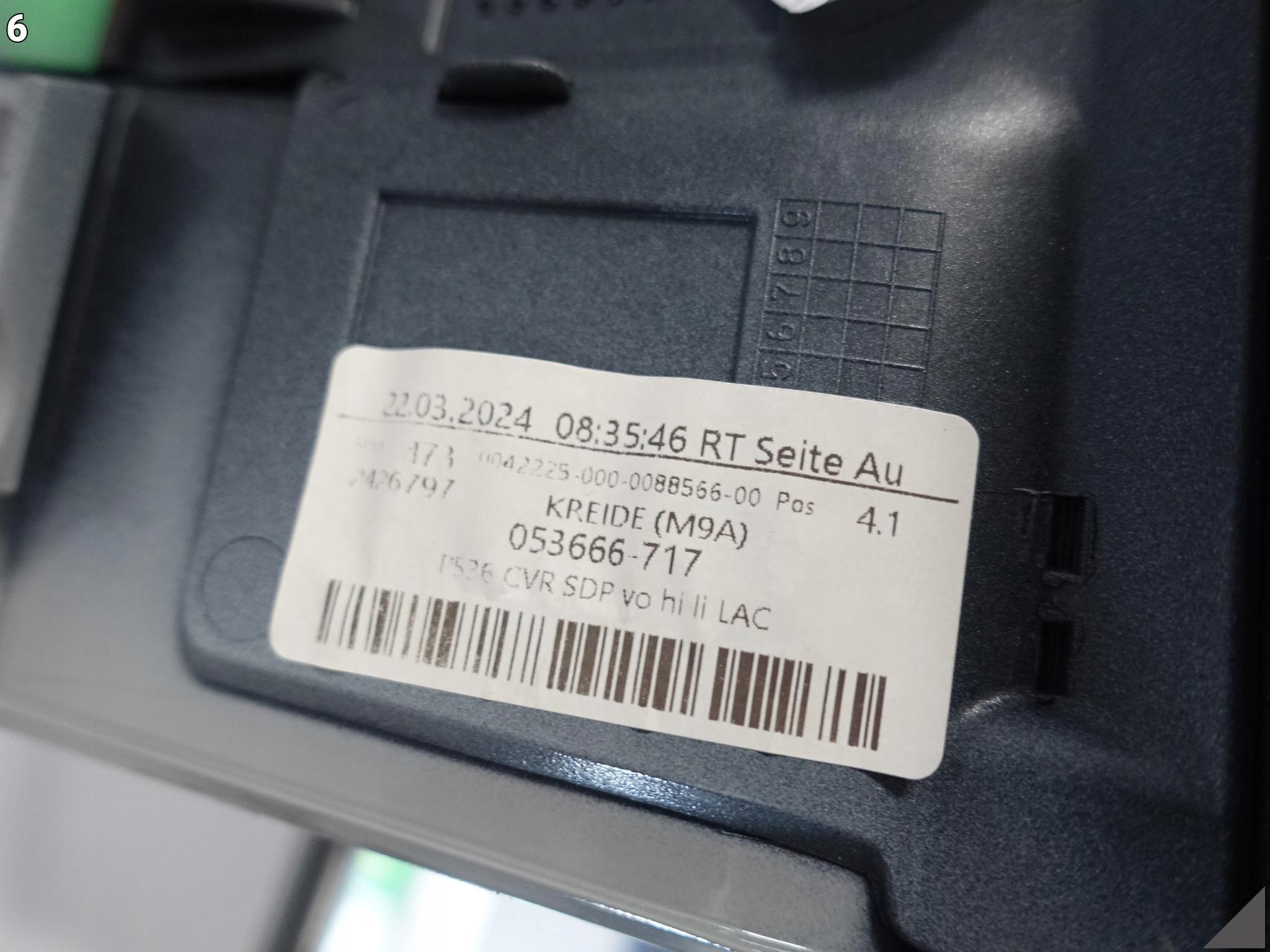 PORSCHE CAYENNE III GTS E3 9Y0 18- LISTWA NA BŁOTNIK LEWA PRZÓD M9A PORSCHE CAYENNE III GTS E3 9Y0 18- LISTWA NA BŁOTNIK LEWA PRZÓD M9A - obrazek 7