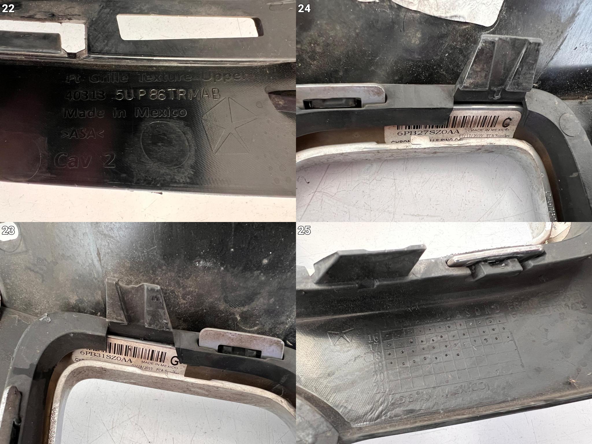 JEEP COMPASS II 2 16-20 GRILL ATRAPA KRATKA W ZDERZAK PRZÓD JEEP COMPASS II 2 16-20 GRILL ATRAPA KRATKA W ZDERZAK PRZÓD - obrazek 11