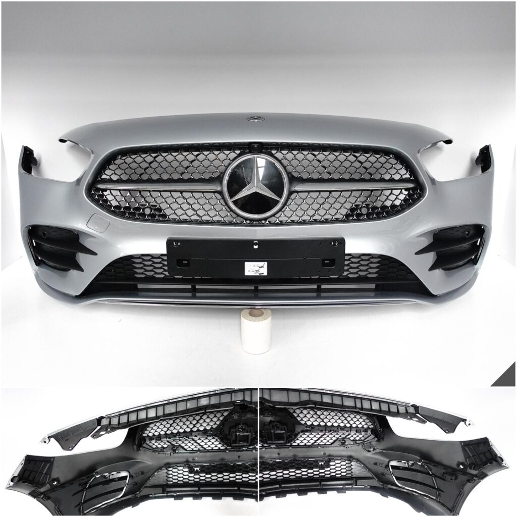 MERCEDES B-KLASA W247 AMG LIFT MOPF 23- ZDERZAK + GRILL + KRATKI PRZÓD