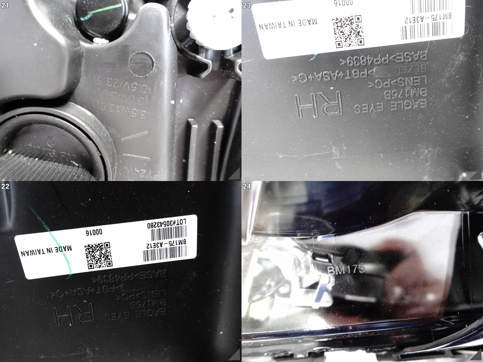 BMW 5 F10 F11 LCI-LOOK XENON+LED EAGLE EYES LAMPA LEWA+PRAWA TAIWAN NIEORYG BMW 5 F10 F11 LCI-LOOK XENON+LED EAGLE EYES LAMPA LEWA+PRAWA TAIWAN NIEORYG - obrazek 7