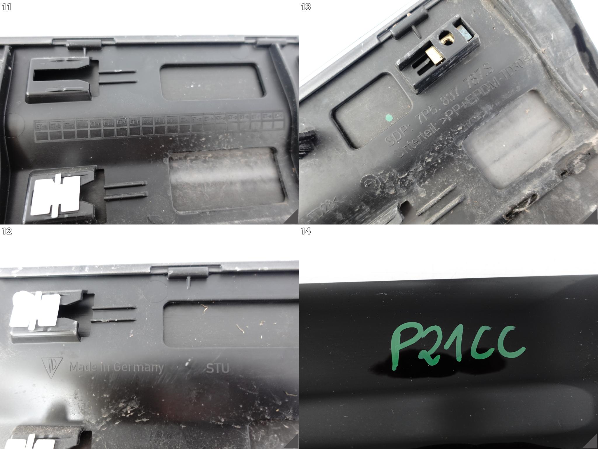 PORSCHE CAYENNE II 7P5 958 11-17 DOLNA LISTWA OSŁONA DRZWI LEWA PRZÓD BASIS PORSCHE CAYENNE II 7P5 958 11-17 DOLNA LISTWA OSŁONA DRZWI LEWA PRZÓD BASIS - obrazek 12