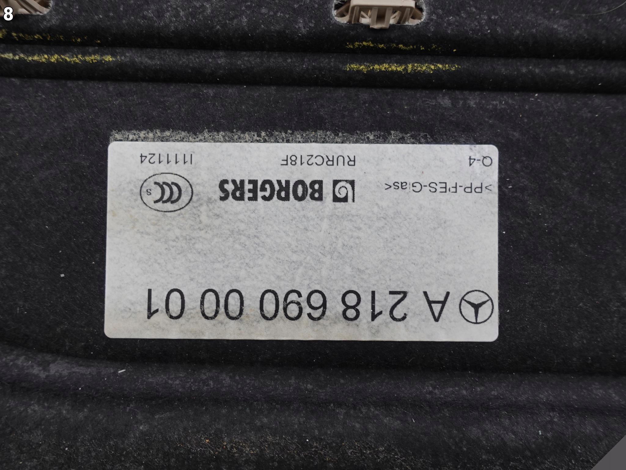 MERCEDES CLS W218 SEDAN PÓŁKA BAGAŻNIKA MERCEDES CLS W218 SEDAN PÓŁKA BAGAŻNIKA - obrazek 9