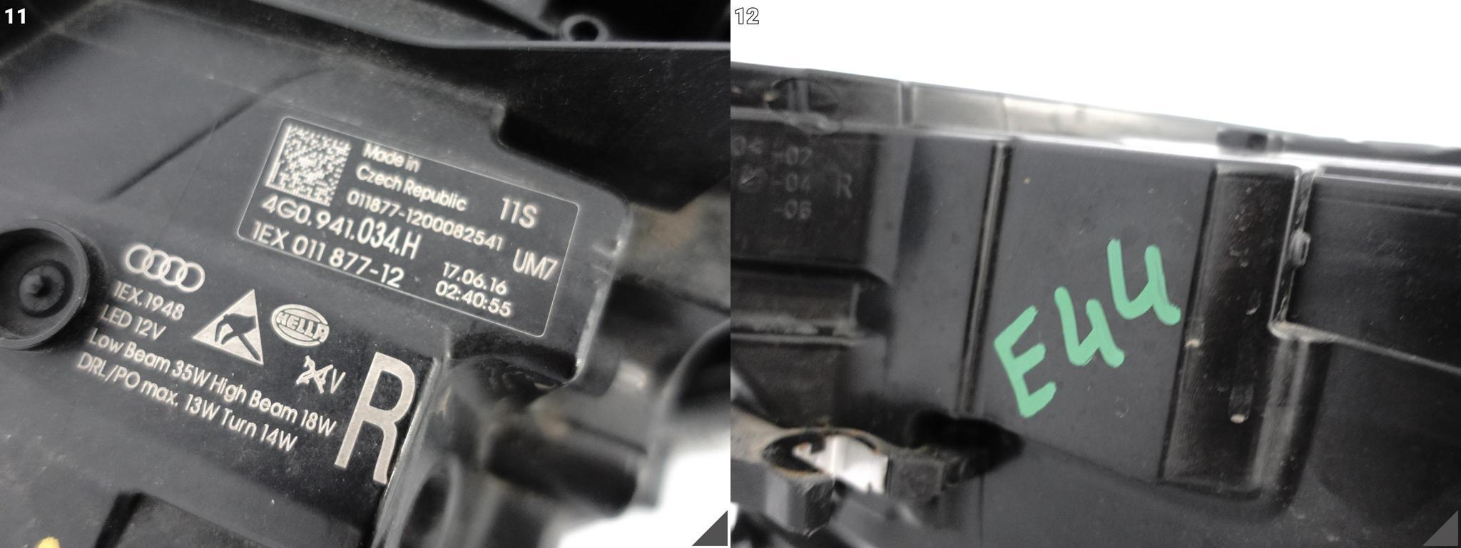 AUDI A6 S6 C7 4G0 LIFT 14-18 FULL LED LAMPA PRAWA PRZÓD EU KOMPLETNA *034H* AUDI A6 S6 C7 4G0 LIFT 14-18 FULL LED LAMPA PRAWA PRZÓD EU KOMPLETNA *034H* - obrazek 12