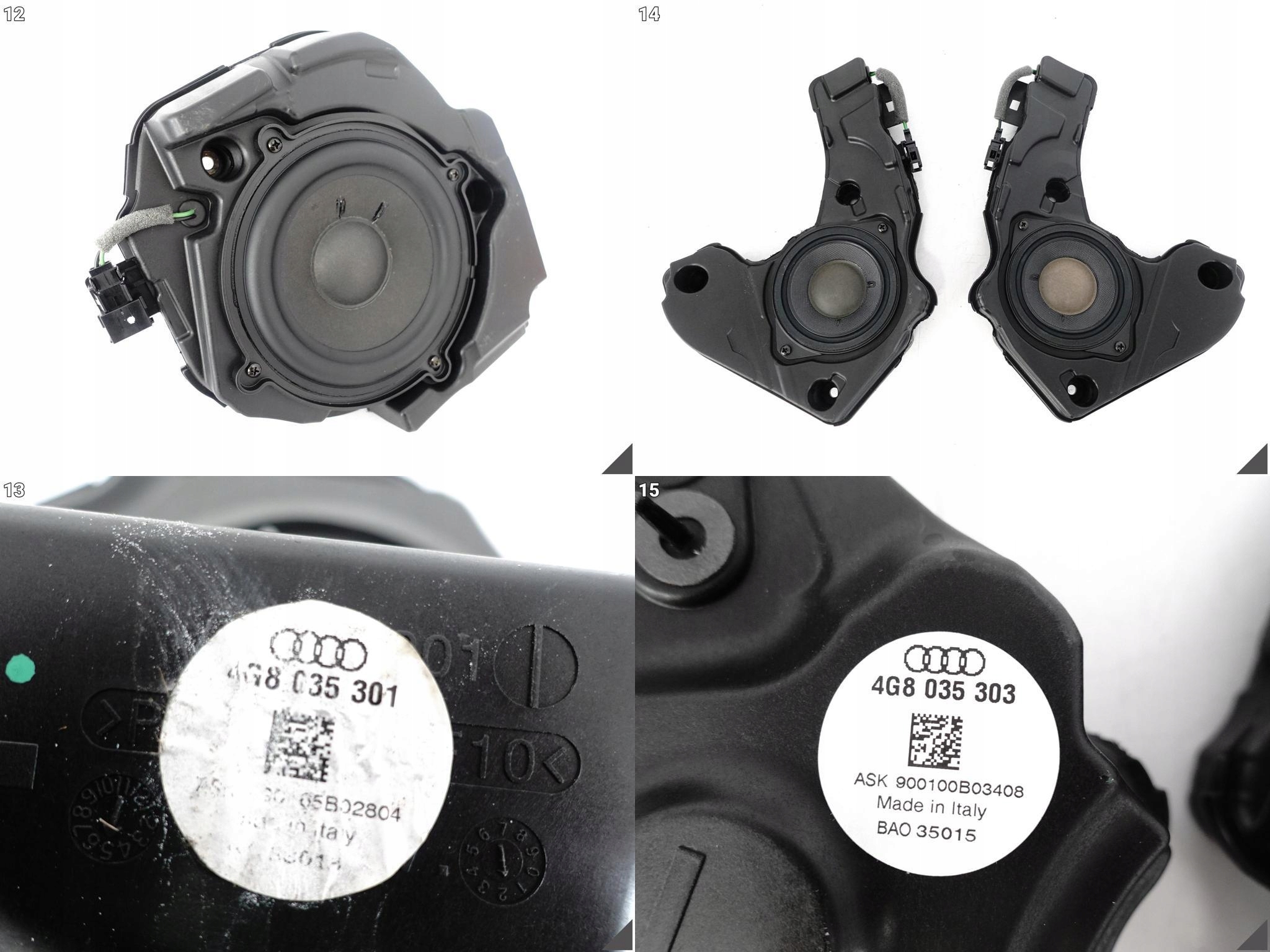 AUDI RS7 S7 A7 4G8 C7 10-18 LIFT ZESTAW GŁOŚNIKÓW WZMACNIACZ BANG & OLUFSEN AUDI RS7 S7 A7 4G8 C7 10-18 LIFT ZESTAW GŁOŚNIKÓW WZMACNIACZ BANG & OLUFSEN - obrazek 7