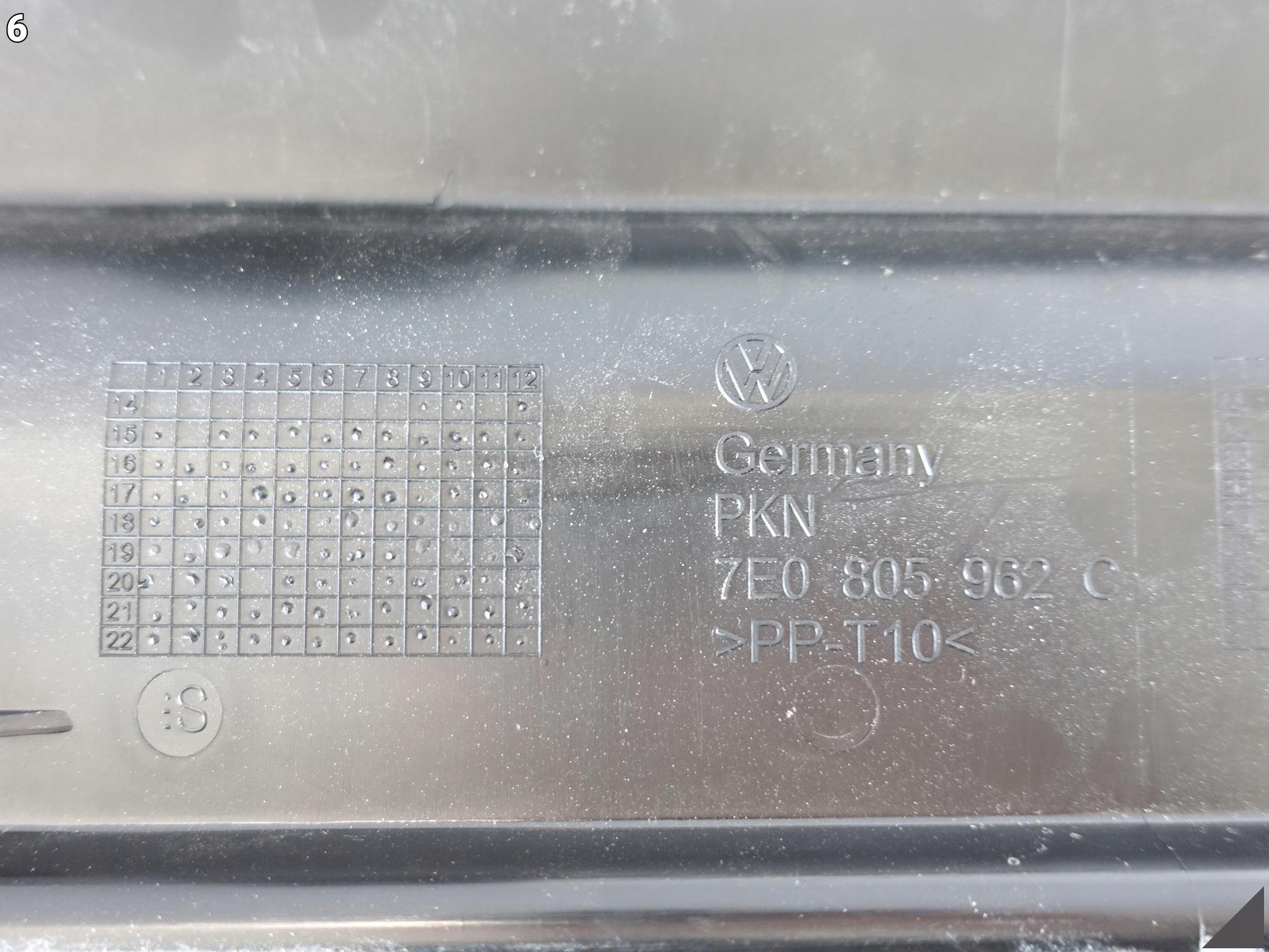 VW T6 7E1 7E0 15-22 OSŁONA PASA CHŁODNIC WLOT KIEROWNICA POWIETRZA WSPORNIK VW T6 7E1 7E0 15-22 OSŁONA PASA CHŁODNIC WLOT KIEROWNICA POWIETRZA WSPORNIK - obrazek 7