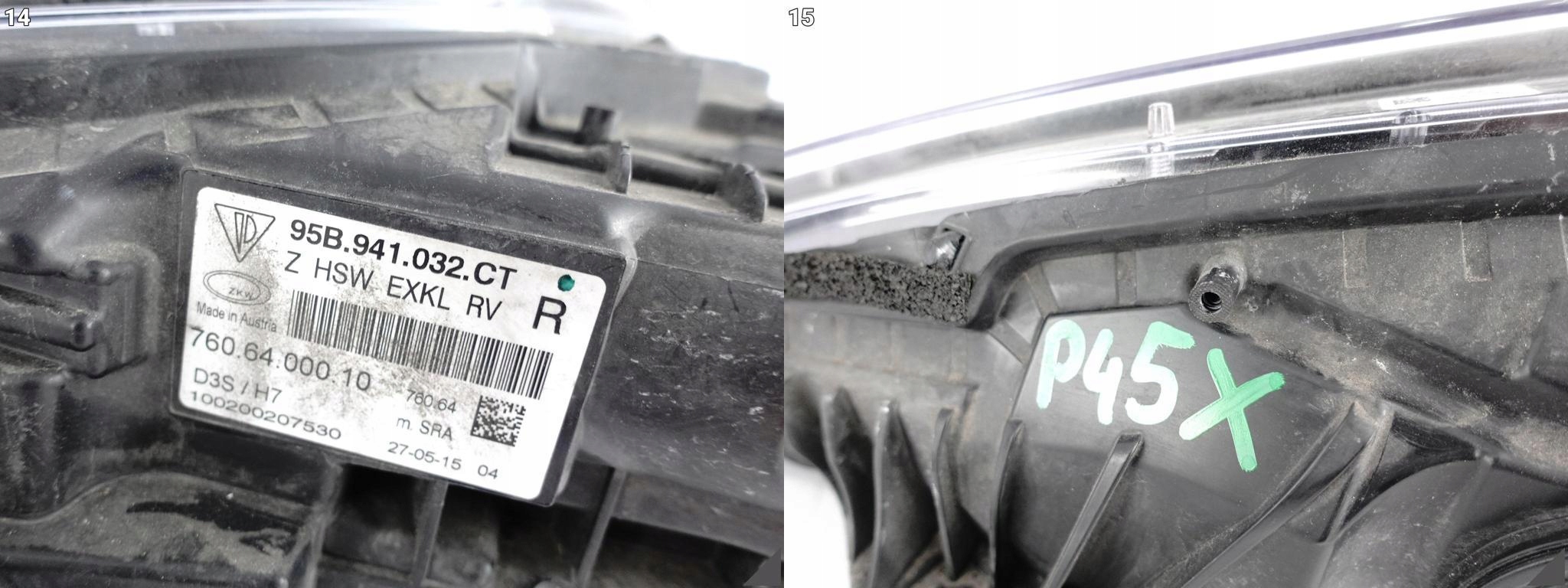 PORSCHE MACAN 95B 13-18 TURBO / GTS LAMPA XENON EXKL PRAWA PRZÓD EU CZARNA PORSCHE MACAN 95B 13-18 TURBO / GTS LAMPA XENON EXKL PRAWA PRZÓD EU CZARNA - obrazek 12