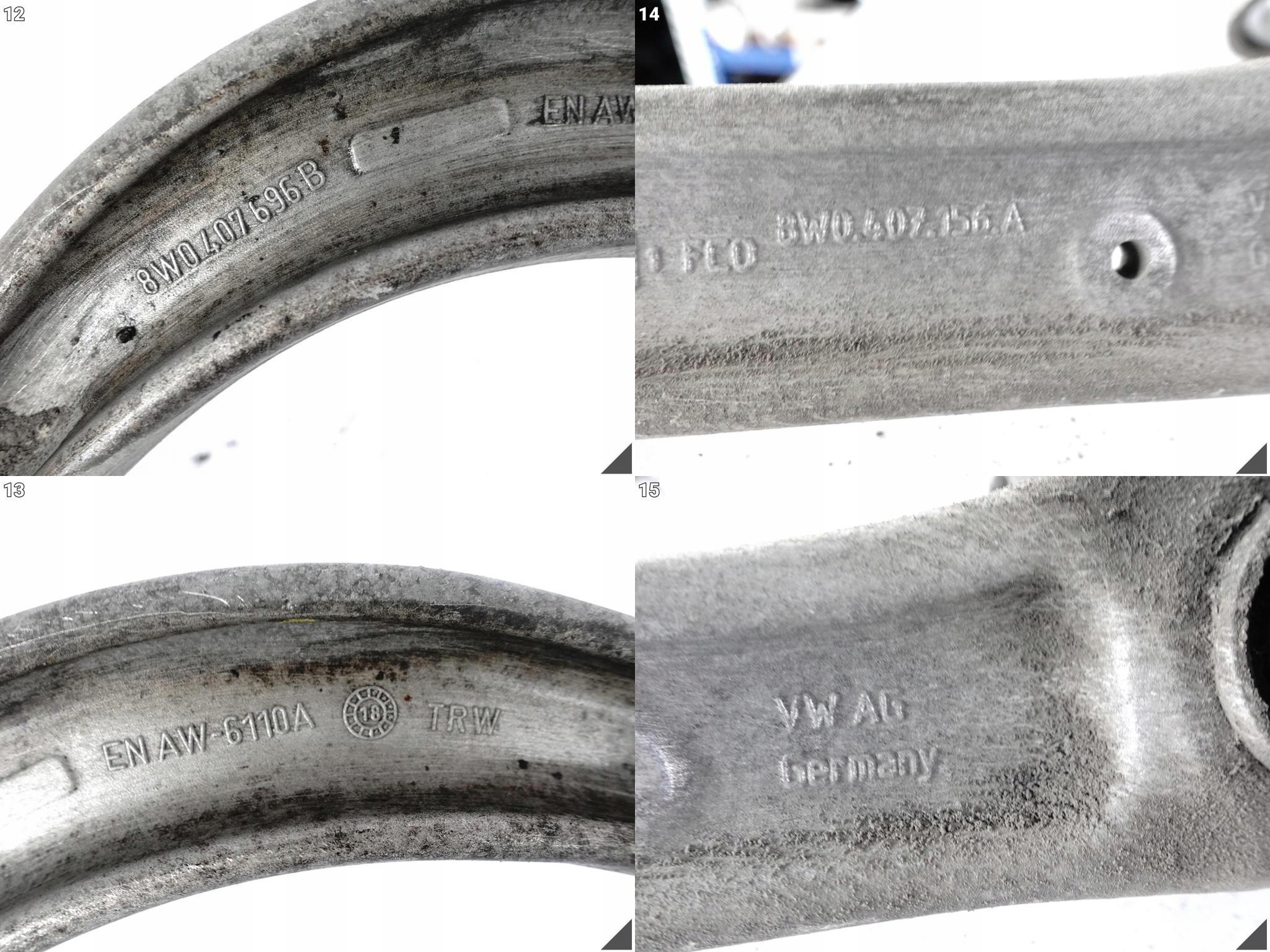AUDI A4 8W0 A5 8W6 B9 15- LIFT ZAWIESZENIE ZWROTNICA WAHACZE PRZÓD R AUDI A4 8W0 A5 8W6 B9 15- LIFT ZAWIESZENIE ZWROTNICA WAHACZE PRZÓD R - obrazek 10