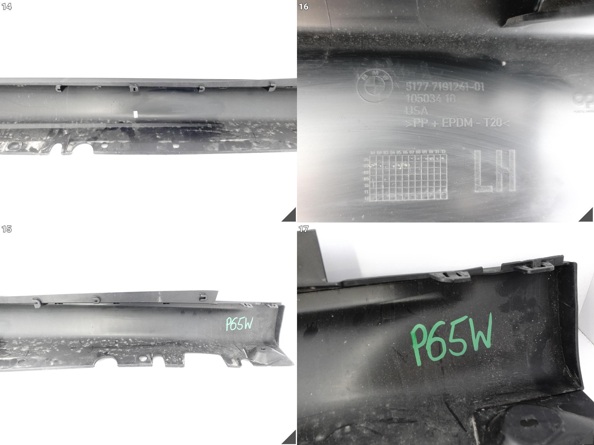 BMW X5 E70 06-13 (PRZED / PO LIFT LCI) PRÓG LISTWA PROGOWA NAKŁADKA LEWA BMW X5 E70 06-13 (PRZED / PO LIFT LCI) PRÓG LISTWA PROGOWA NAKŁADKA LEWA - obrazek 12