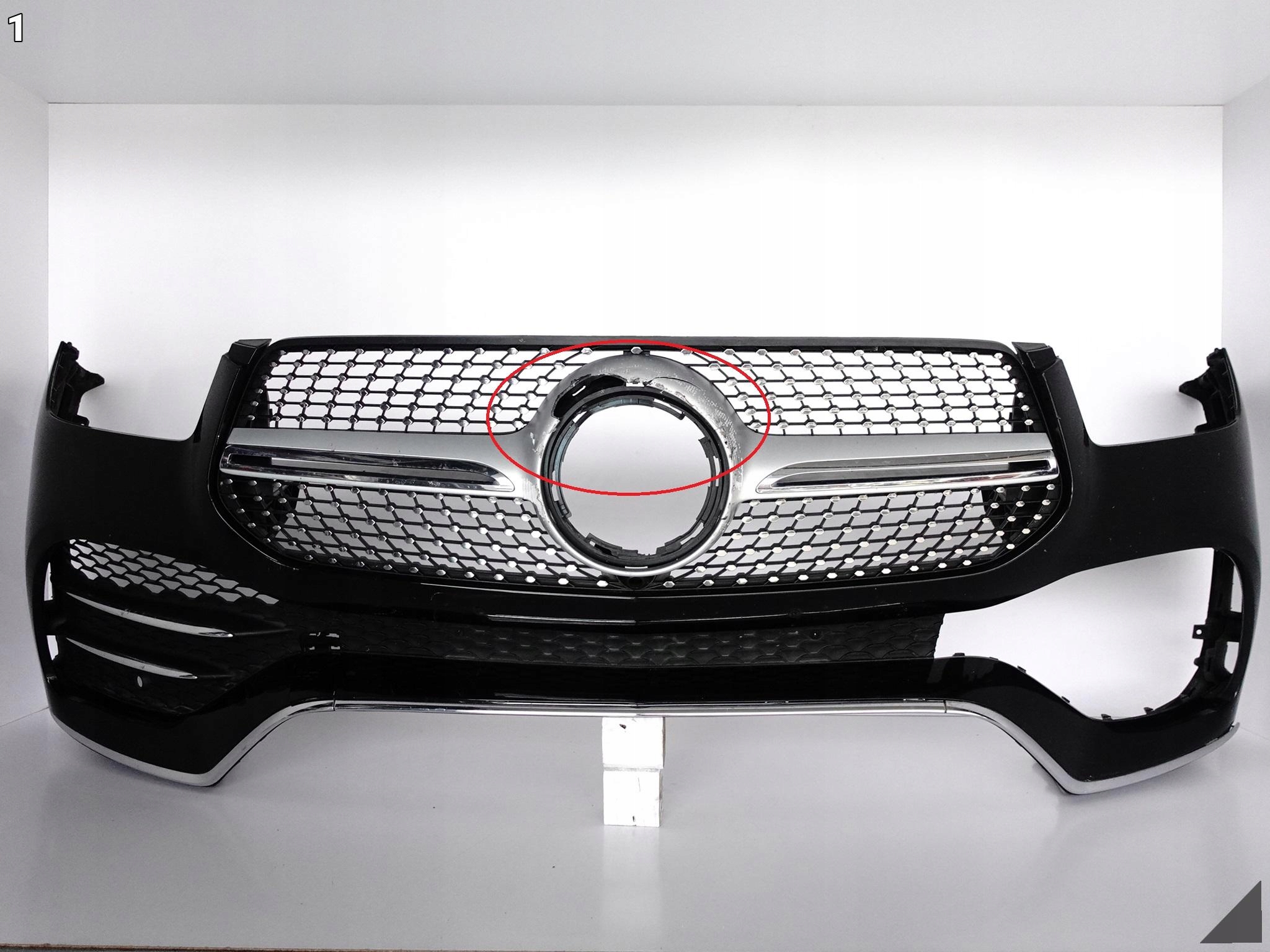 MERCEDES GLE W167 V167 AMG 19- CHROM ZDERZAK PRZÓD MERCEDES GLE W167 V167 AMG 19- CHROM ZDERZAK PRZÓD - obrazek 2