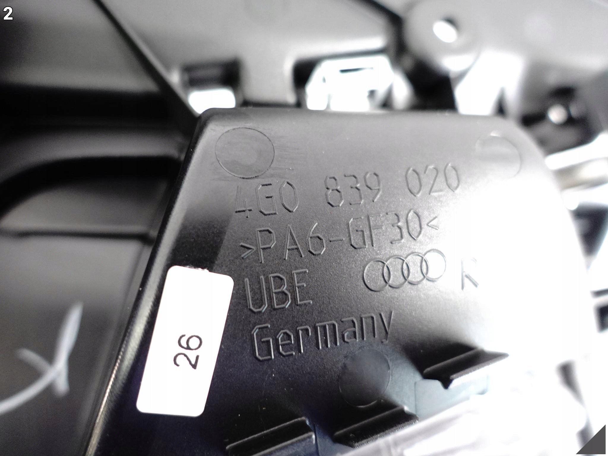AUDI A6 S6 4G0 C7 LIFT 10-18 KLAMKA WEWNĘTRZNA DRZWI PRAWYCH TYŁ CHROM AUDI A6 S6 4G0 C7 LIFT 10-18 KLAMKA WEWNĘTRZNA DRZWI PRAWYCH TYŁ CHROM - obrazek 3