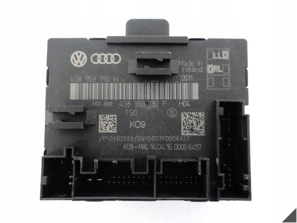 AUDI RS7 S7 A7 4G8 RS6 S6 A6 C7 14-18 MODUŁ STEROWNIK DRZWI PRAWY PRZÓD AUDI RS7 S7 A7 4G8 RS6 S6 A6 C7 14-18 MODUŁ STEROWNIK DRZWI PRAWY PRZÓD
