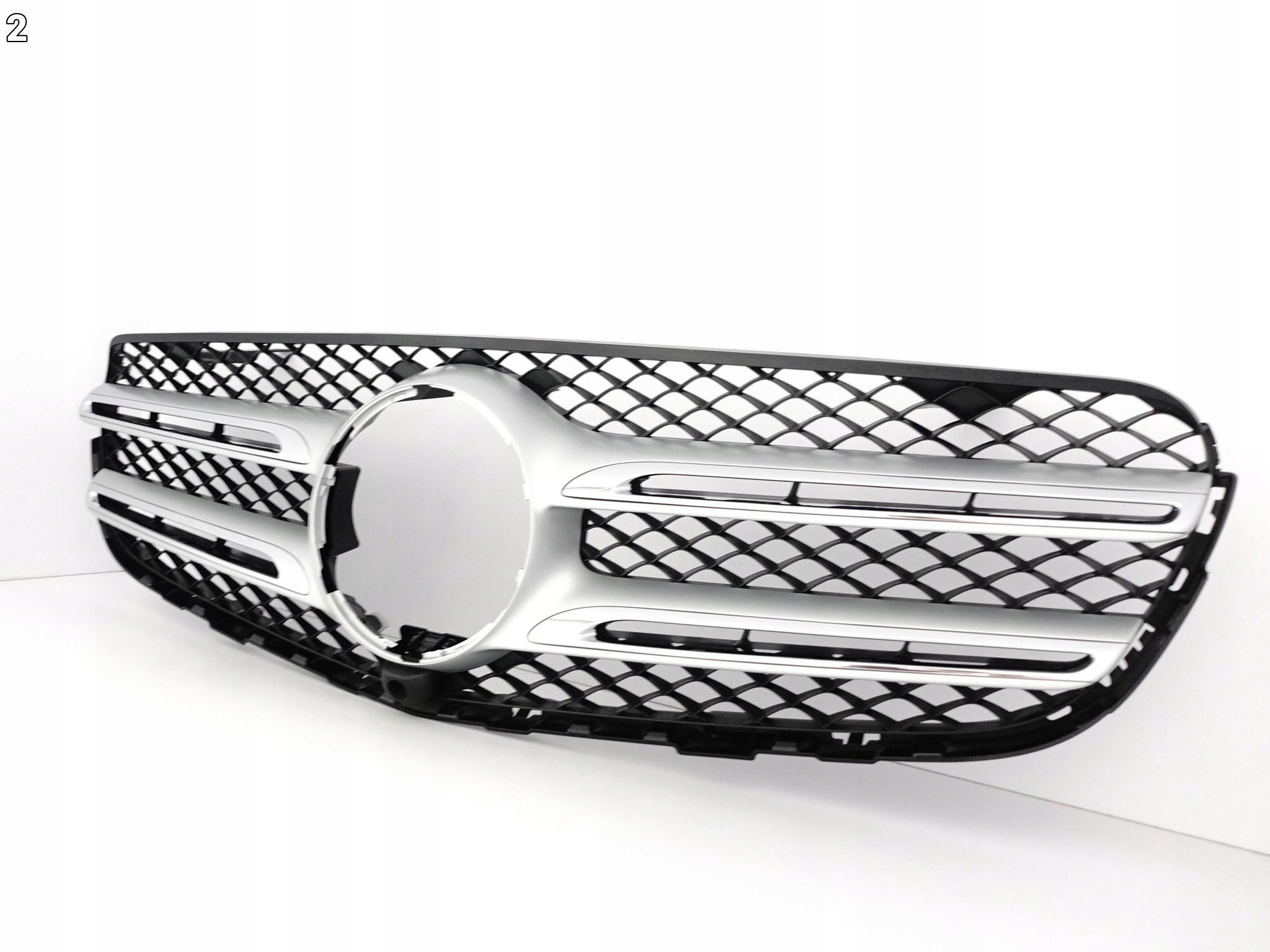 MERCEDES GLC X253 C253 AMG 15-19 GRILL ATRAPA W ZDERZAK PRZÓD MERCEDES GLC X253 C253 AMG 15-19 GRILL ATRAPA W ZDERZAK PRZÓD - obrazek 3