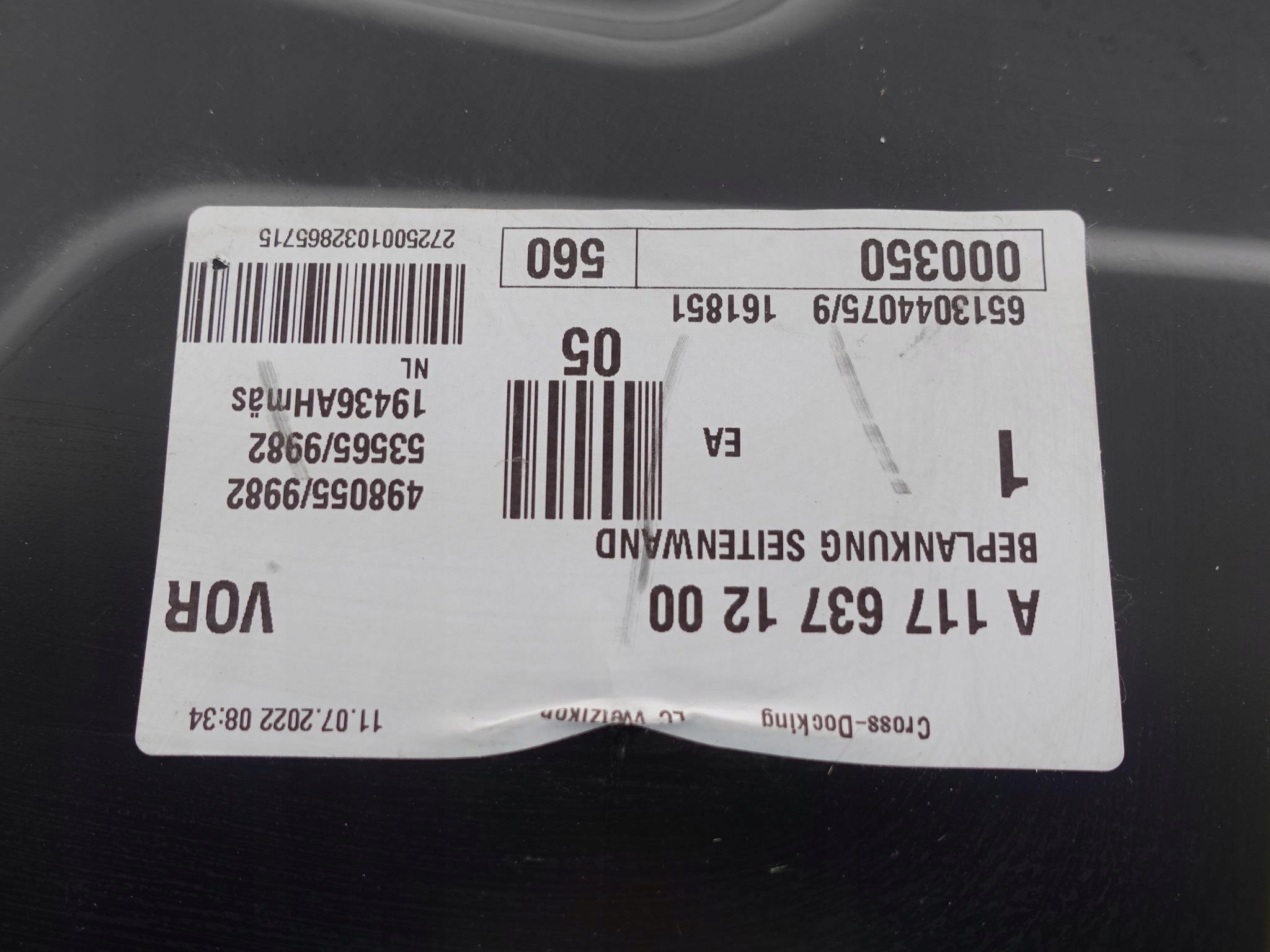 MERCEDES CLA 117 PRÓG PANEL POSZYCIE PRAWY PRZÓD MERCEDES CLA 117 PRÓG PANEL POSZYCIE PRAWY PRZÓD - obrazek 7