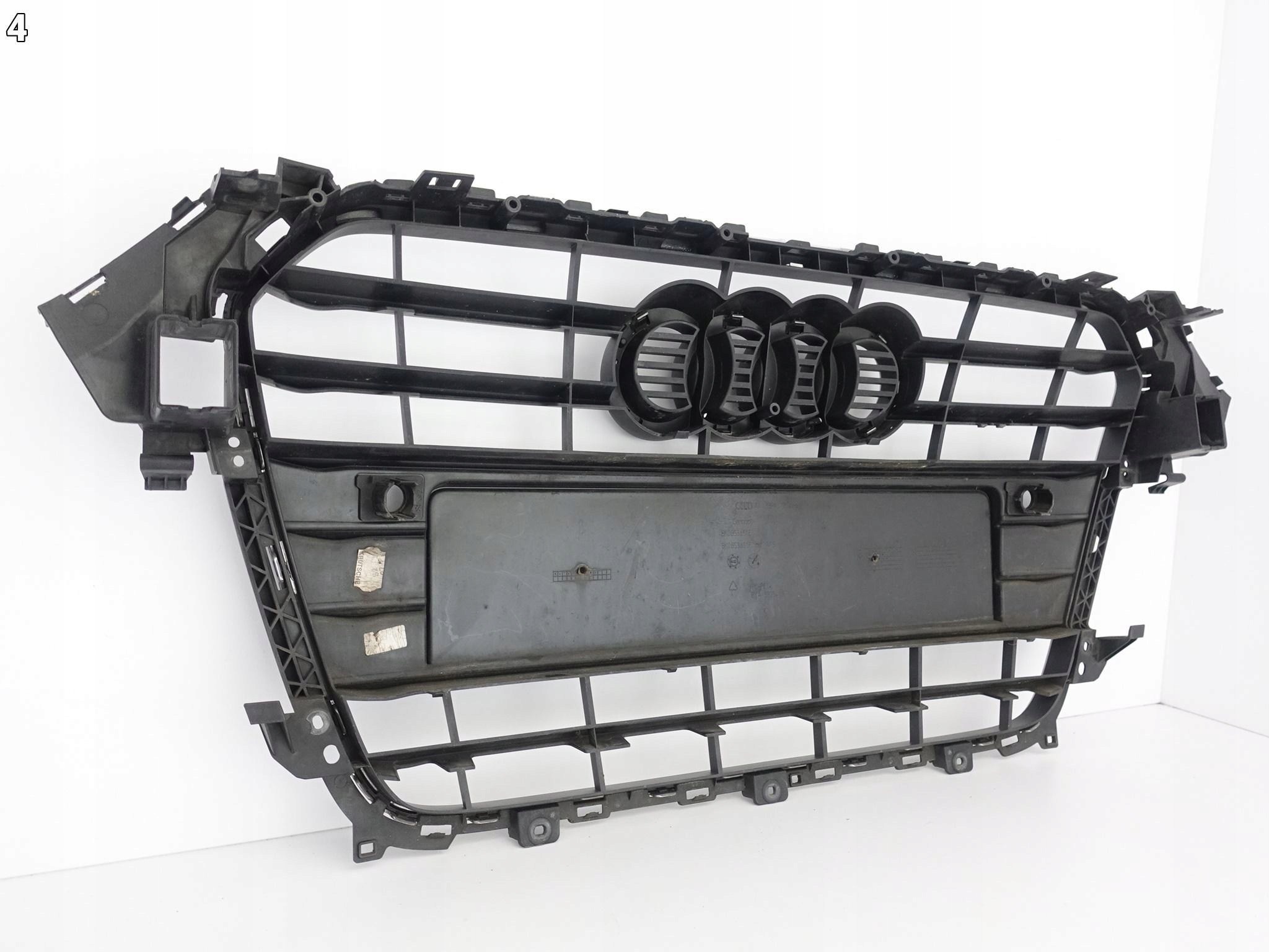 AUDI A4 8K0 B8 LIFT S-LINE 11-14 GRILL CHROM ATRAPA KRATKA W ZDERZAK *PDC* AUDI A4 8K0 B8 LIFT S-LINE 11-14 GRILL CHROM ATRAPA KRATKA W ZDERZAK *PDC* - obrazek 5