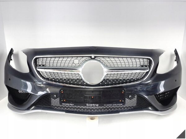 MERCEDES S-KLASA COUPE CABRIO C217 A217 AMG 14-18 ZDERZAK GRILL PRZÓD 6xPDC MERCEDES S-KLASA COUPE CABRIO C217 A217 AMG 14-18 ZDERZAK GRILL PRZÓD 6xPDC