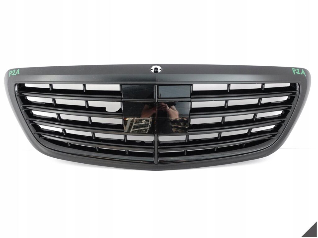 MERCEDES S-KLASA W222 13-18 GRILL ATRAPA CHROM RADAR KAMERA CZARNY 9040 MERCEDES S-KLASA W222 13-18 GRILL ATRAPA CHROM RADAR KAMERA CZARNY 9040