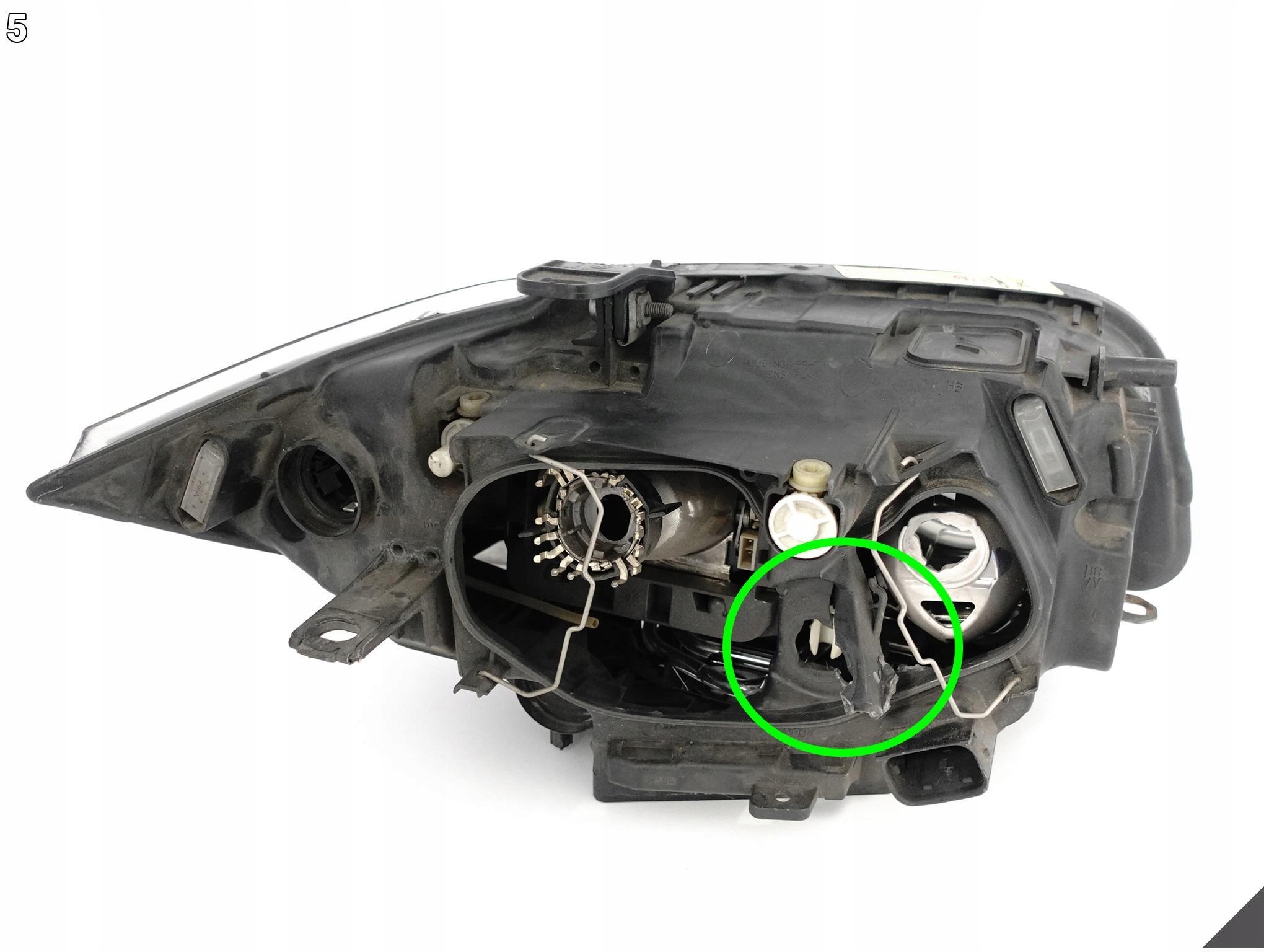 BMW 1 E81 E82 E87 E88 07-11 LCI / LIFT LAMPA XENON NIESKRĘTNA LEWA PRZÓD EU BMW 1 E81 E82 E87 E88 07-11 LCI / LIFT LAMPA XENON NIESKRĘTNA LEWA PRZÓD EU - obrazek 6